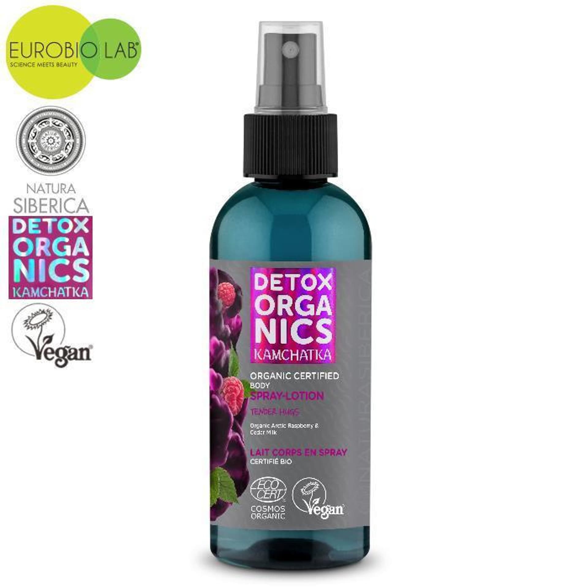 

Organiczny, nawilżający balsam do ciała w sprayu,