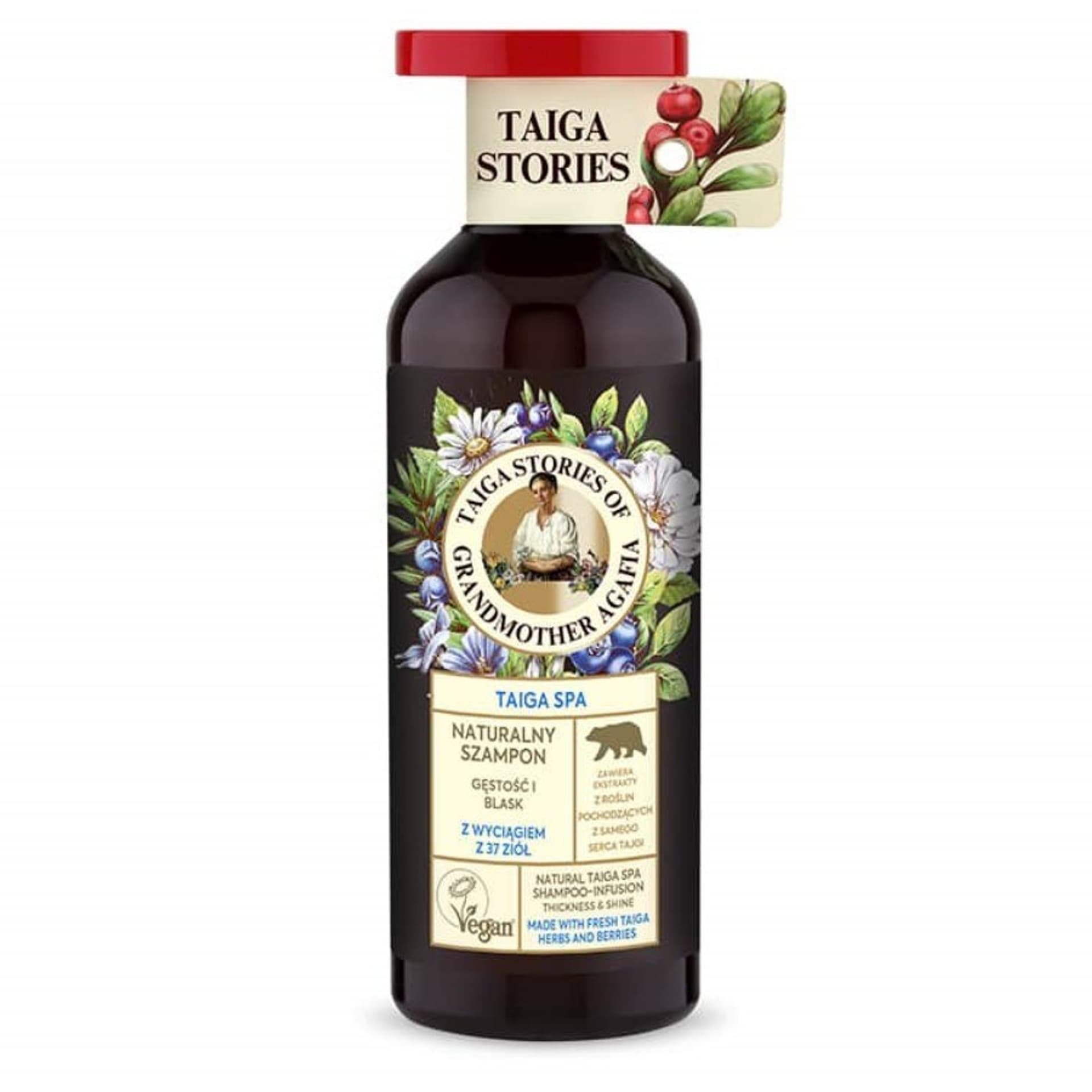 

Agafia Taiga Stories Szampon Naturalny Nadający Gęstość i Blask