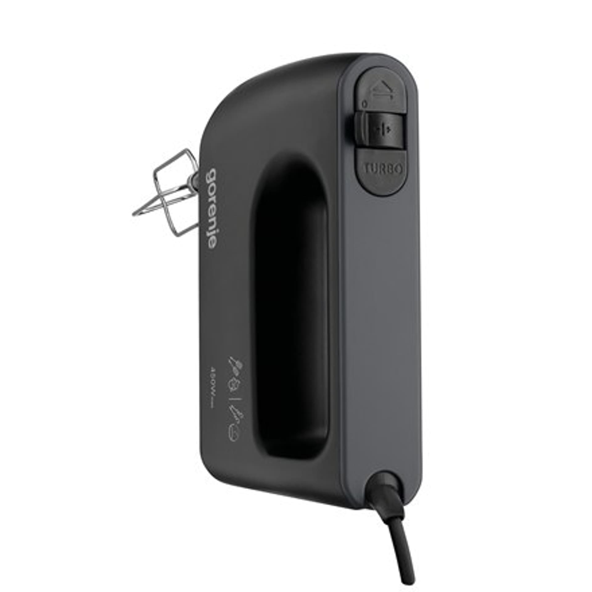 

Gorenje Hand Mixer M460CBK Hand Mixer, 450 W, Number of speeds 5, Turbo mode, Black