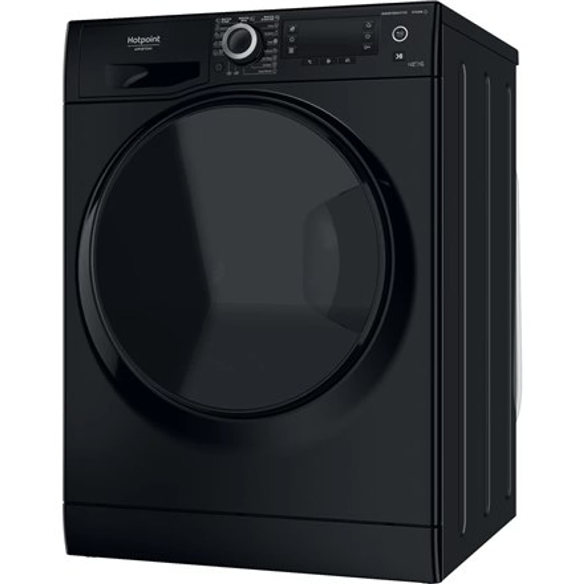 

Hotpoint Pralka z suszarką NDD 11725 BDA EE Klasa efektywności energetycznej E, Ładowanie od przodu, Pojemność prania 11 kg, 155
