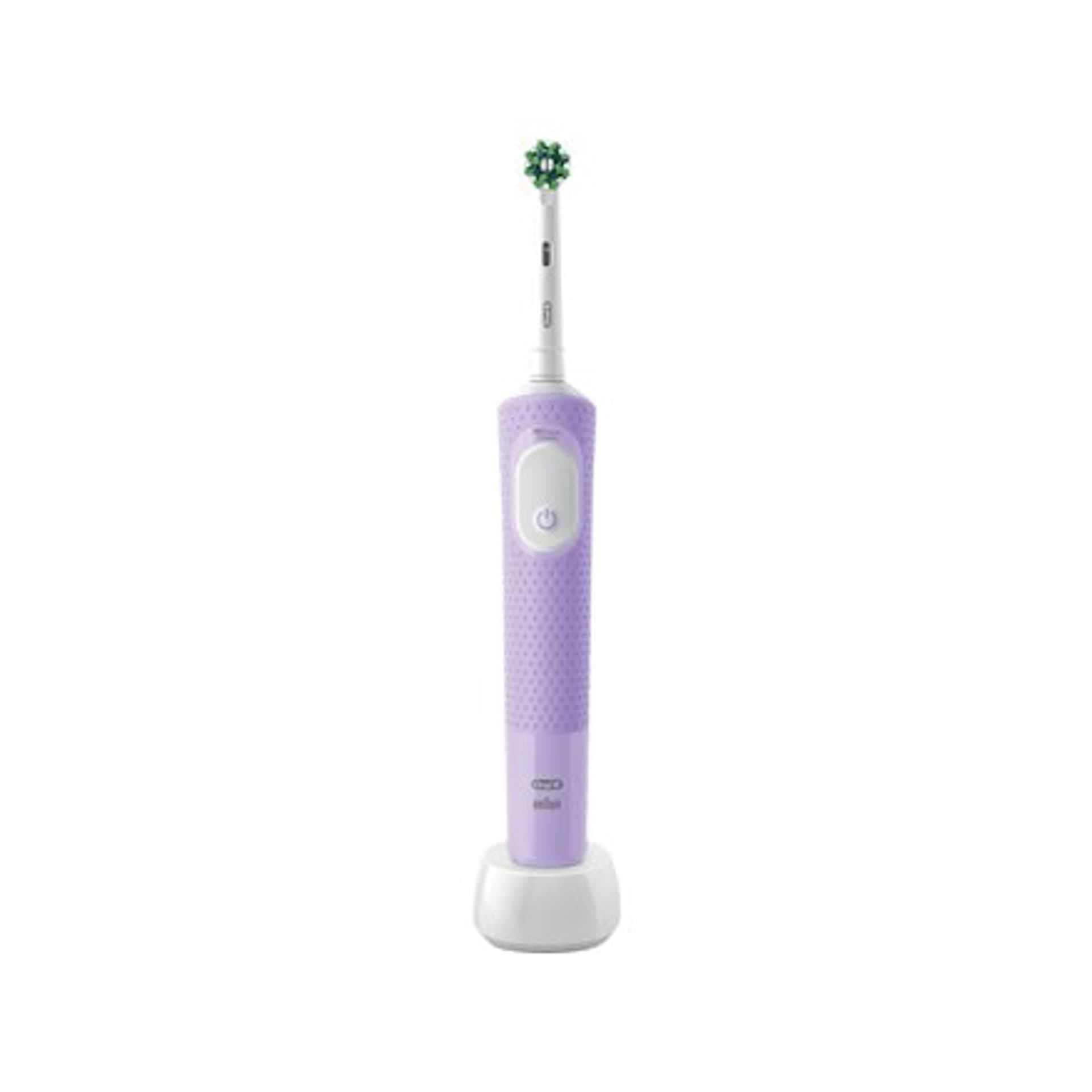 

Oral-B Electric Toothbrush D103.413.3 Vitality Pro Rechargeable, Dla dorosłych, Ilość główek szczoteczki w zestawie 1, Lilac Mis