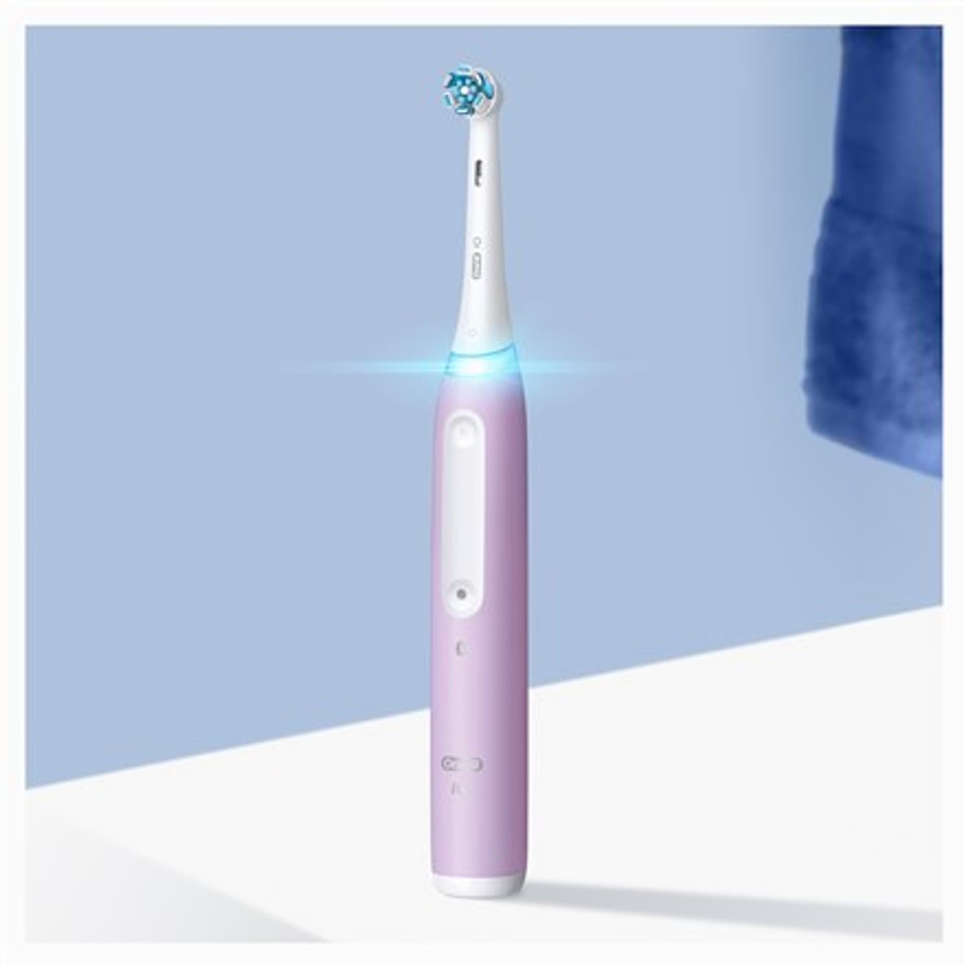 

Oral-B Electric Toothbrush iOG4.1A6.1DK iO4 Rechargeable, Dla dorosłych, Ilość główek szczoteczki w zestawie 1, Lavender, Ilość