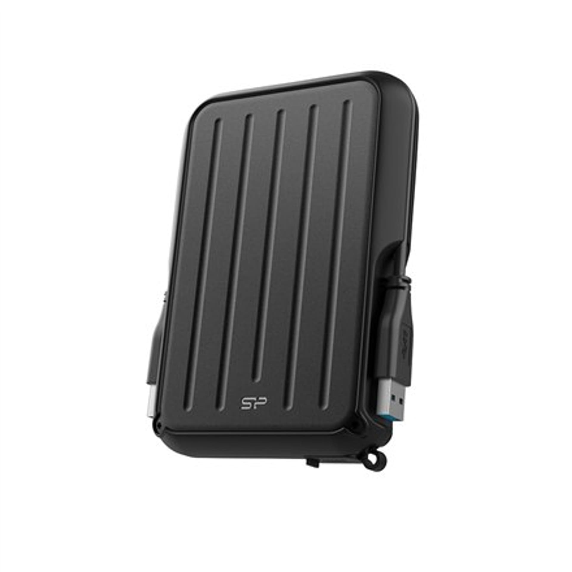 

Silicon Power Portable Hard Drive ARMOR A66 2000 GB, USB 3.2 Gen1, Black