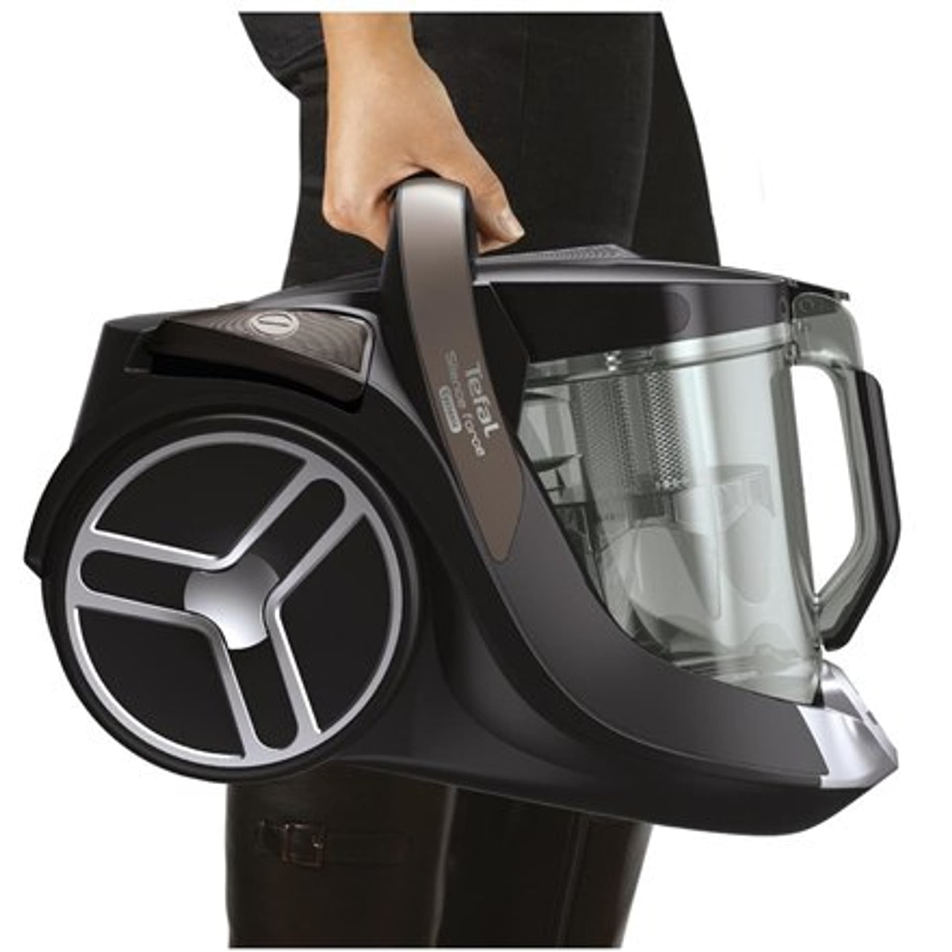 

TEFAL Vacuum Cleaner TW7260EA Silence Force Cyclonic Bagless, Power 550 W, Dust capacity 2.5 L, Cigarillo