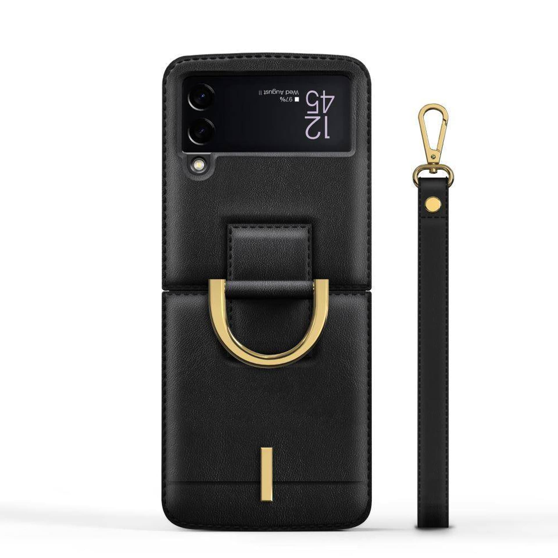 

Etui SAMSUNG GALAXY Z FLIP 4 Tech-Protect Wallet Chain czarne