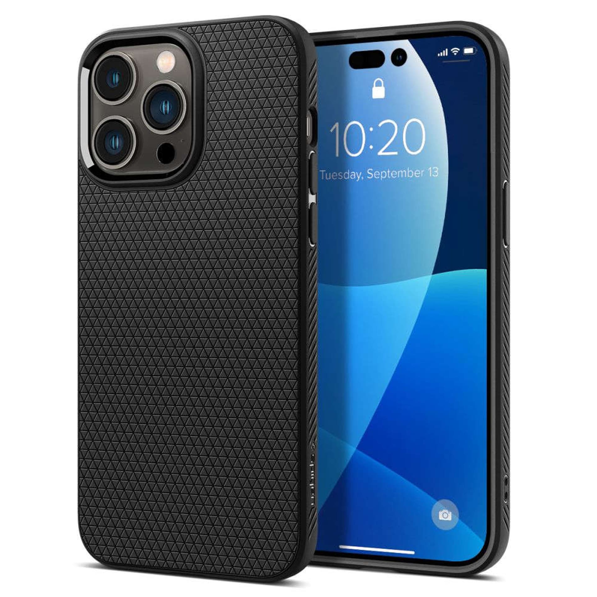 

Etui obudowa plecki Spigen Liquid Air do Apple iPhone 14 Pro Matte Black