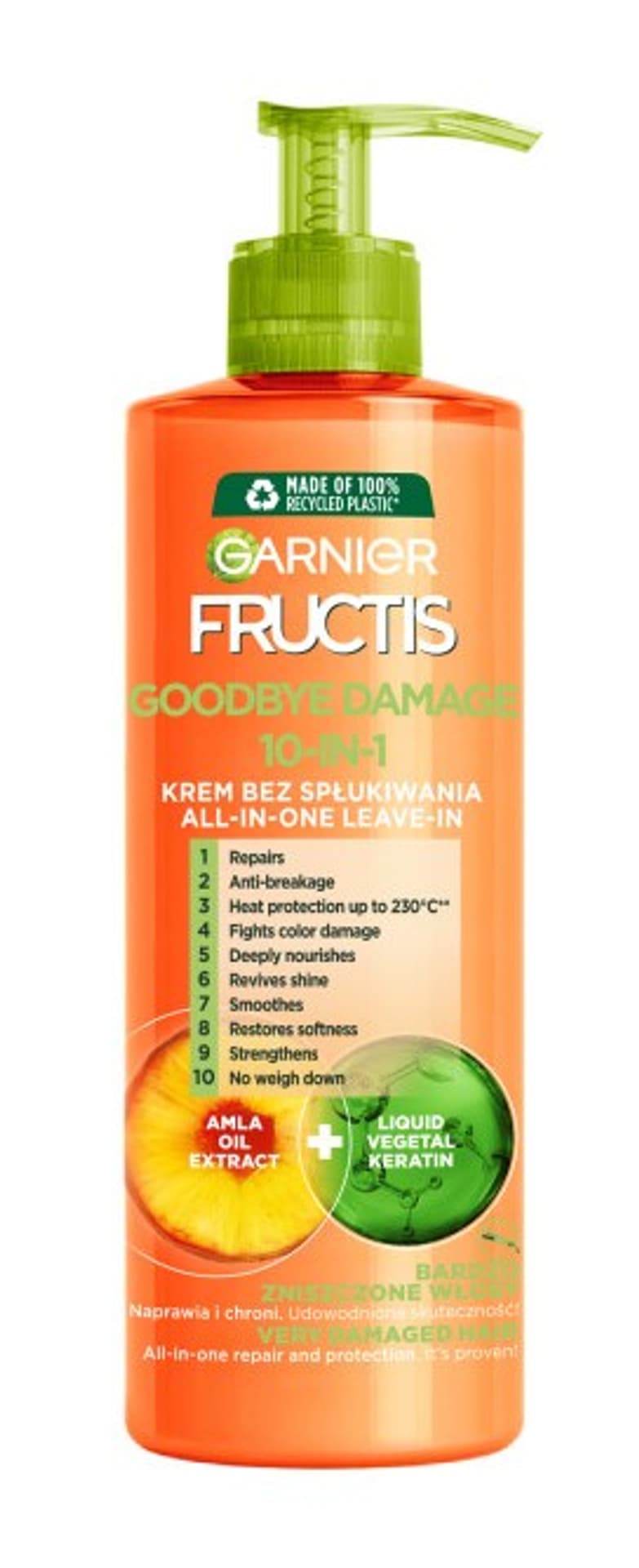 

Garnier Fructis Goodbye Damage Krem do włosów 10w1 400ml