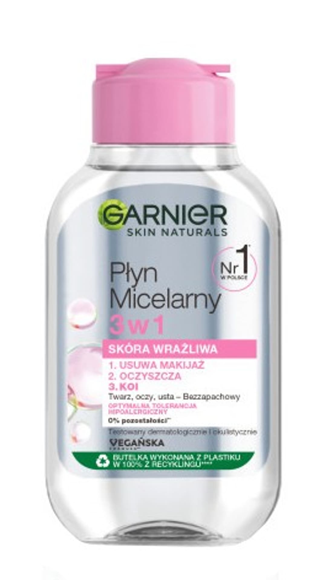 

Garnier Skin Naturals Płyn micelarny 3w1 - skóra wrażliwa 100ml