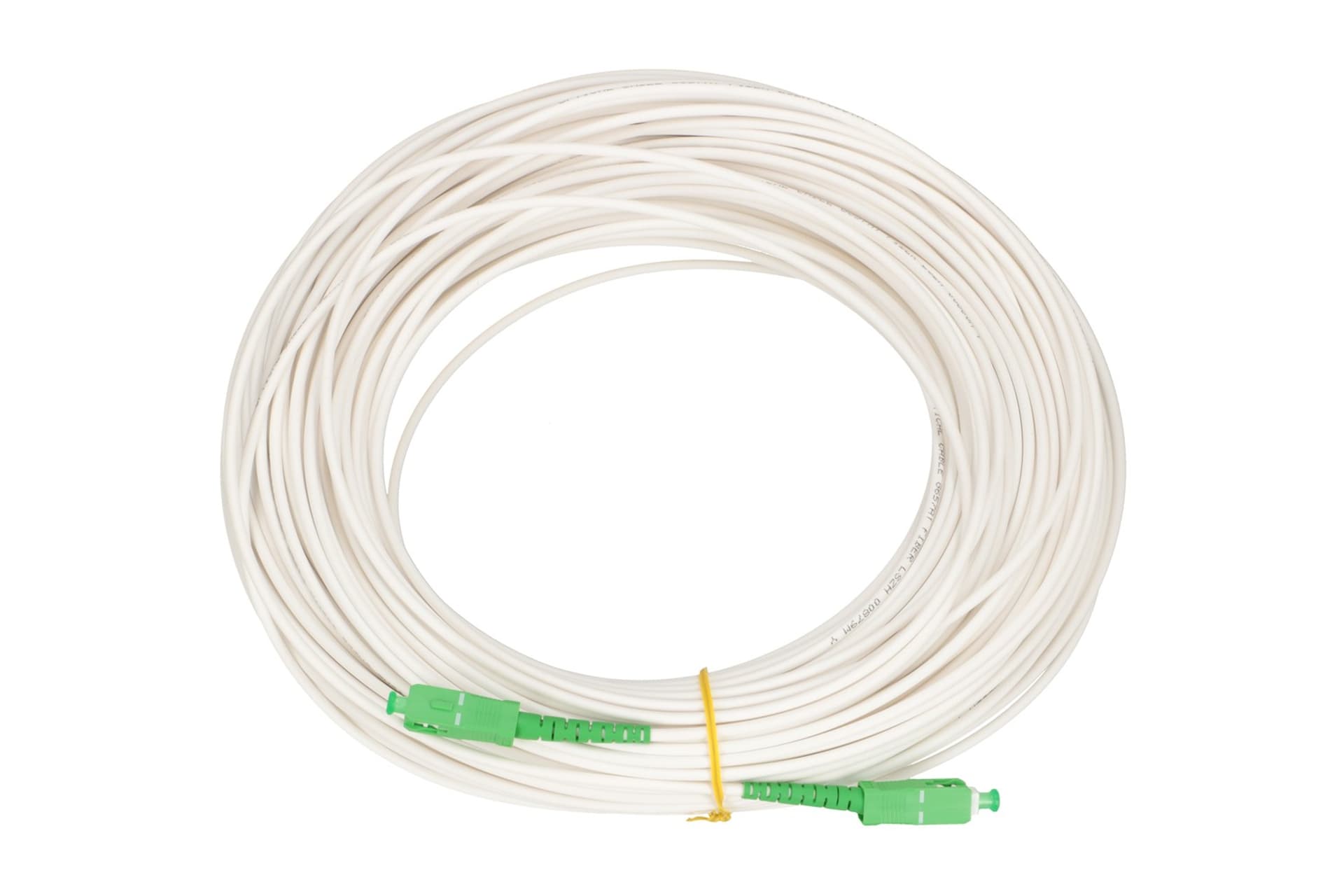 

EXTRALINK PATCHCORD SC/APC-SC/APC SM G657A2 SIMPLEX 3.0MM 25M LSOH WHITE