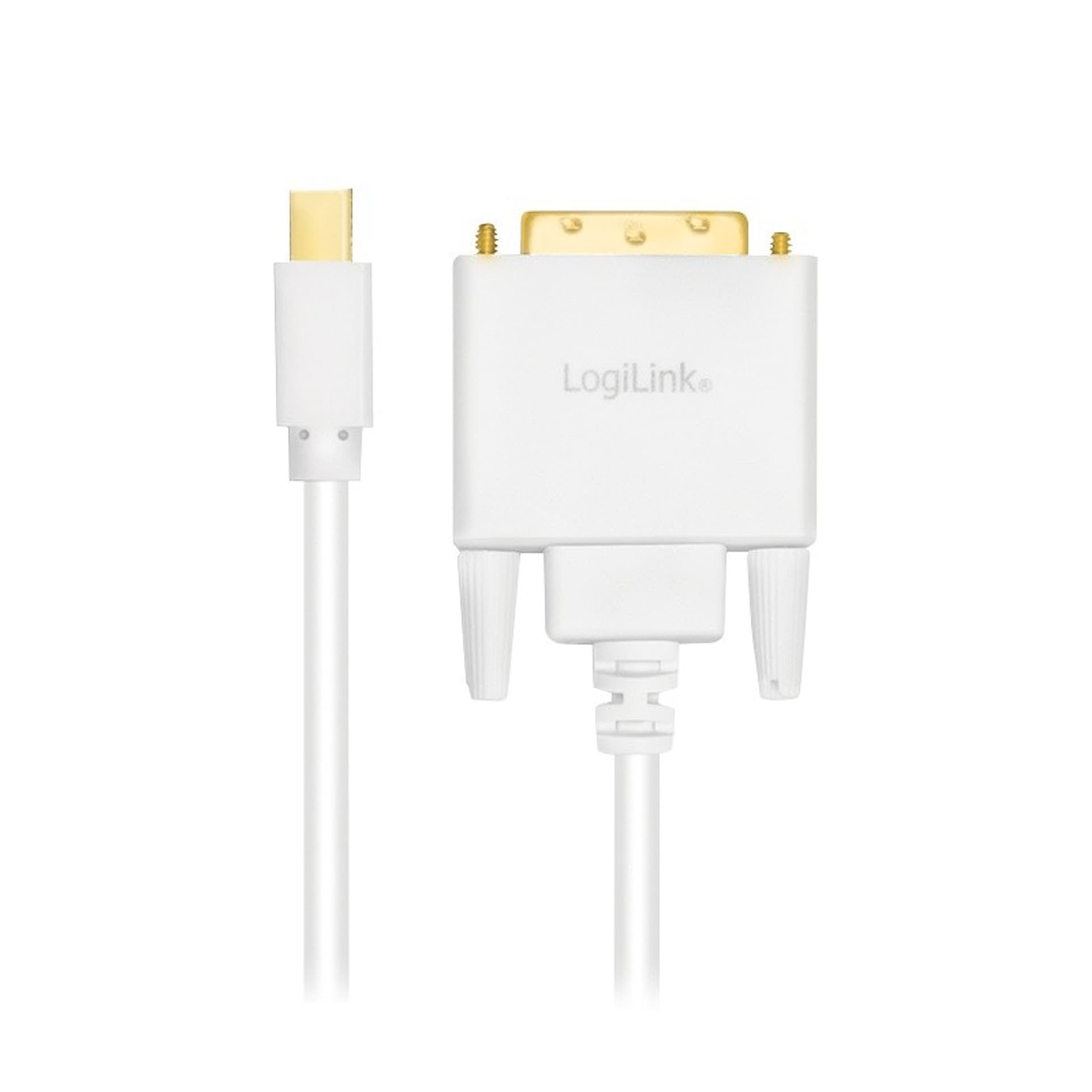 

Kabel mini Display port do DVI 3m Biały
