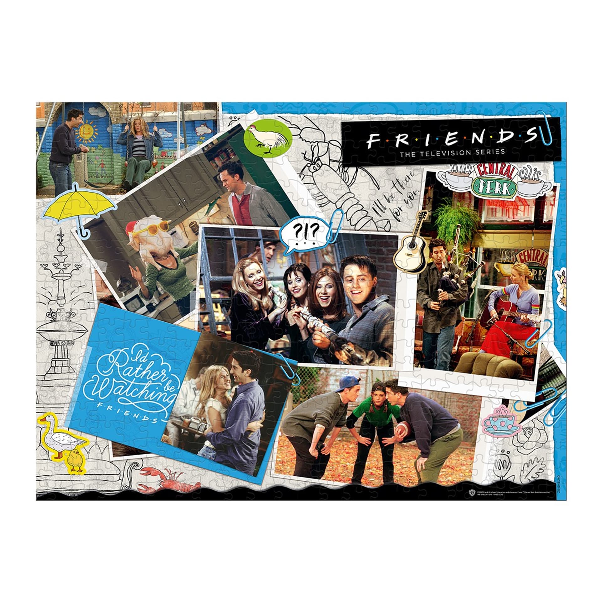 

Puzzle Przyjaciele Schody 1000 elementów