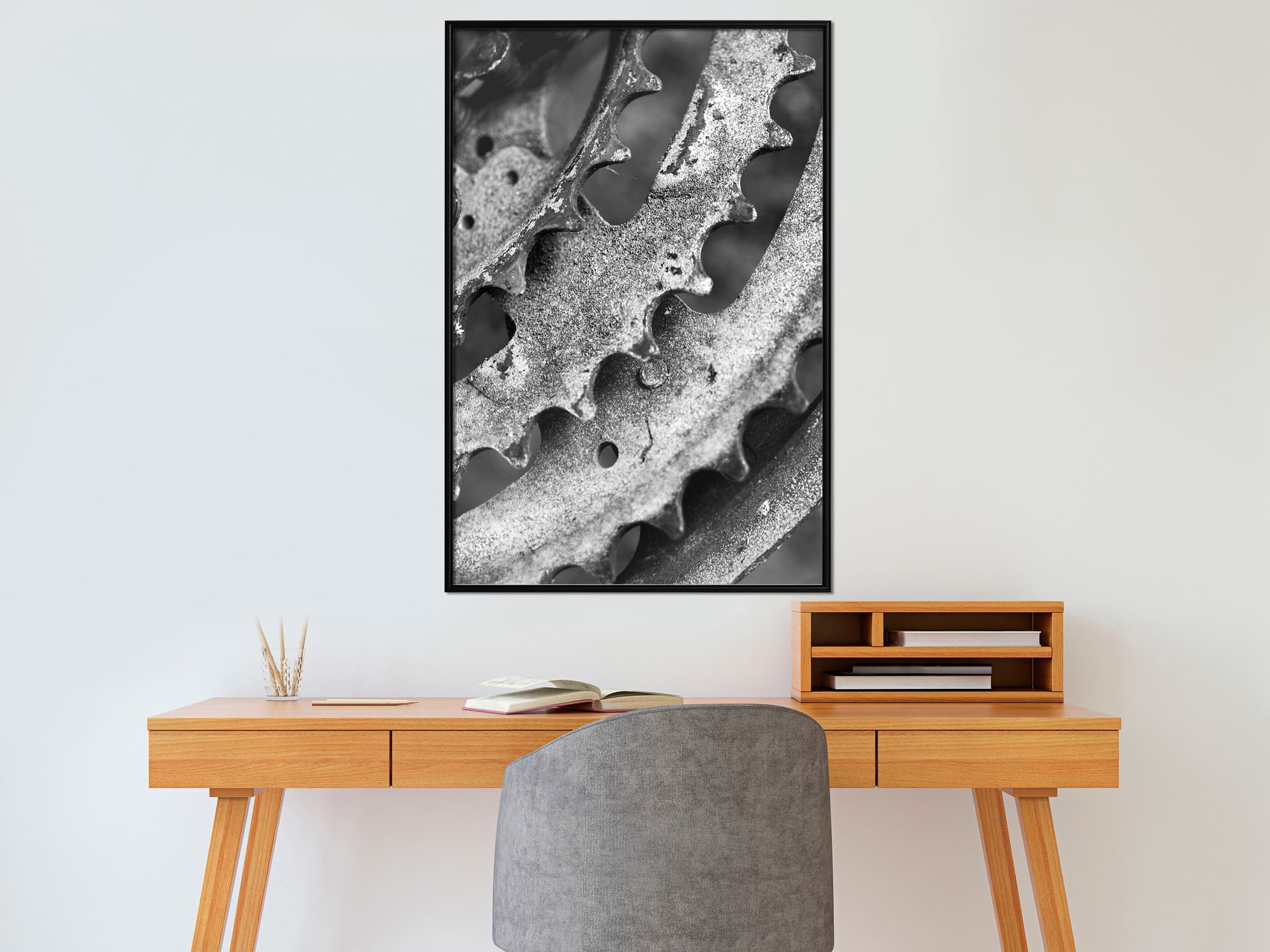 

Plakat - Zębatka (rozmiar 40x60, wykończenie Rama czarna)