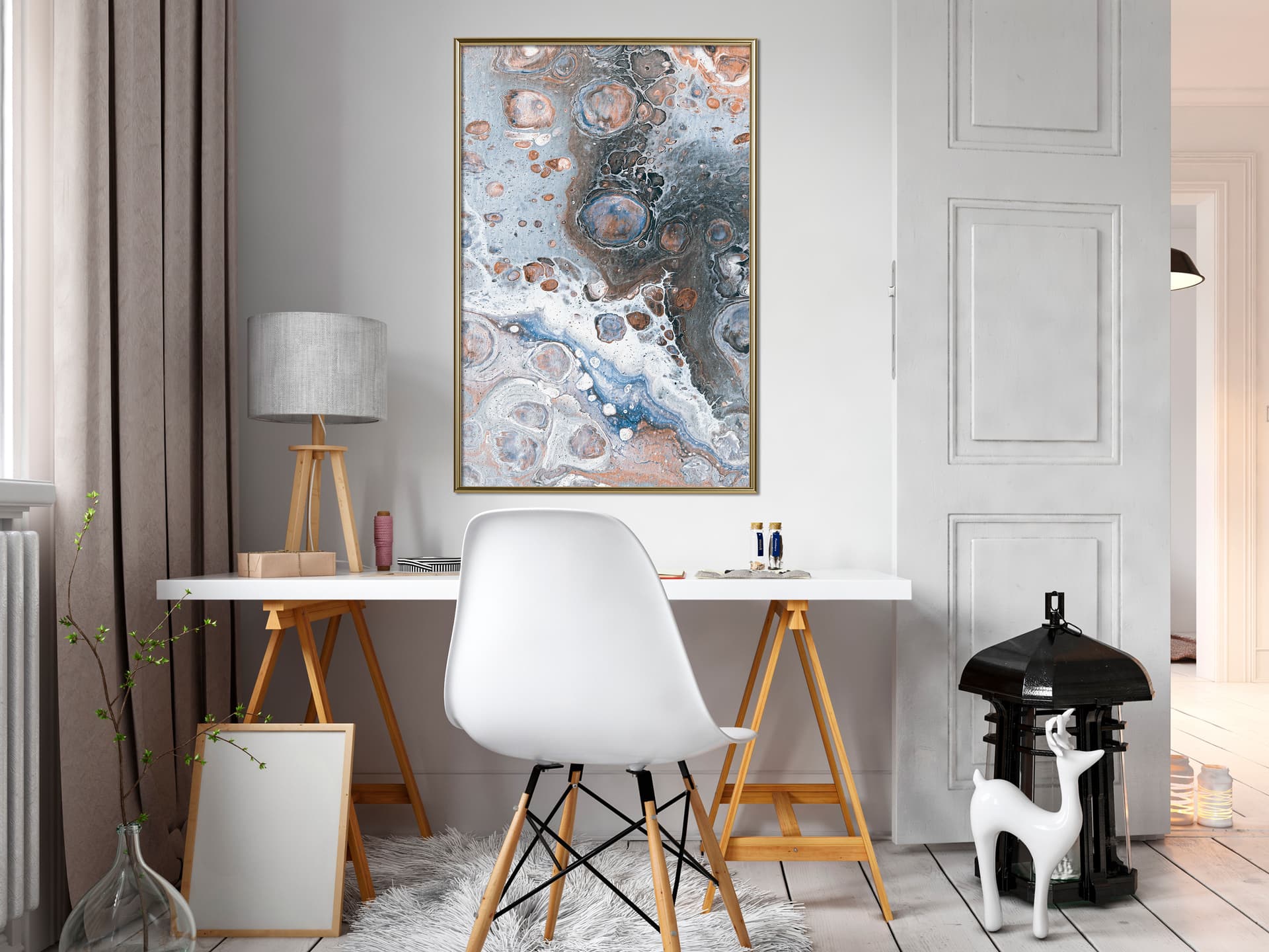 

Plakat - Powierzchnia nieznanej planety II (rozmiar 40x60, wykończenie Rama złota)