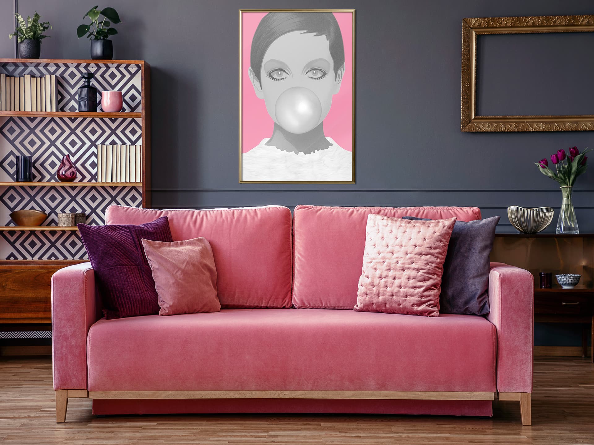 

Plakat - Twiggy (rozmiar 20x30, wykończenie Rama złota)