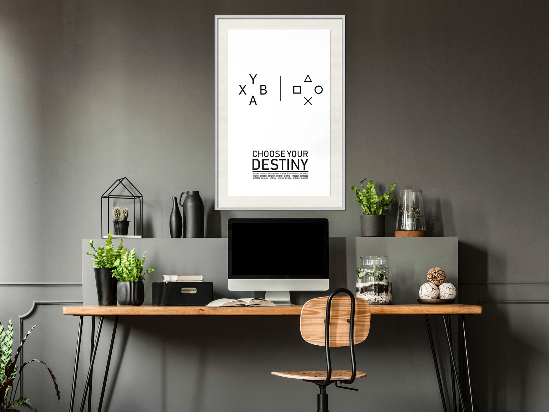 

Plakat - W której drużynie jesteś (rozmiar 40x60, wykończenie Rama biała z passe-partout)
