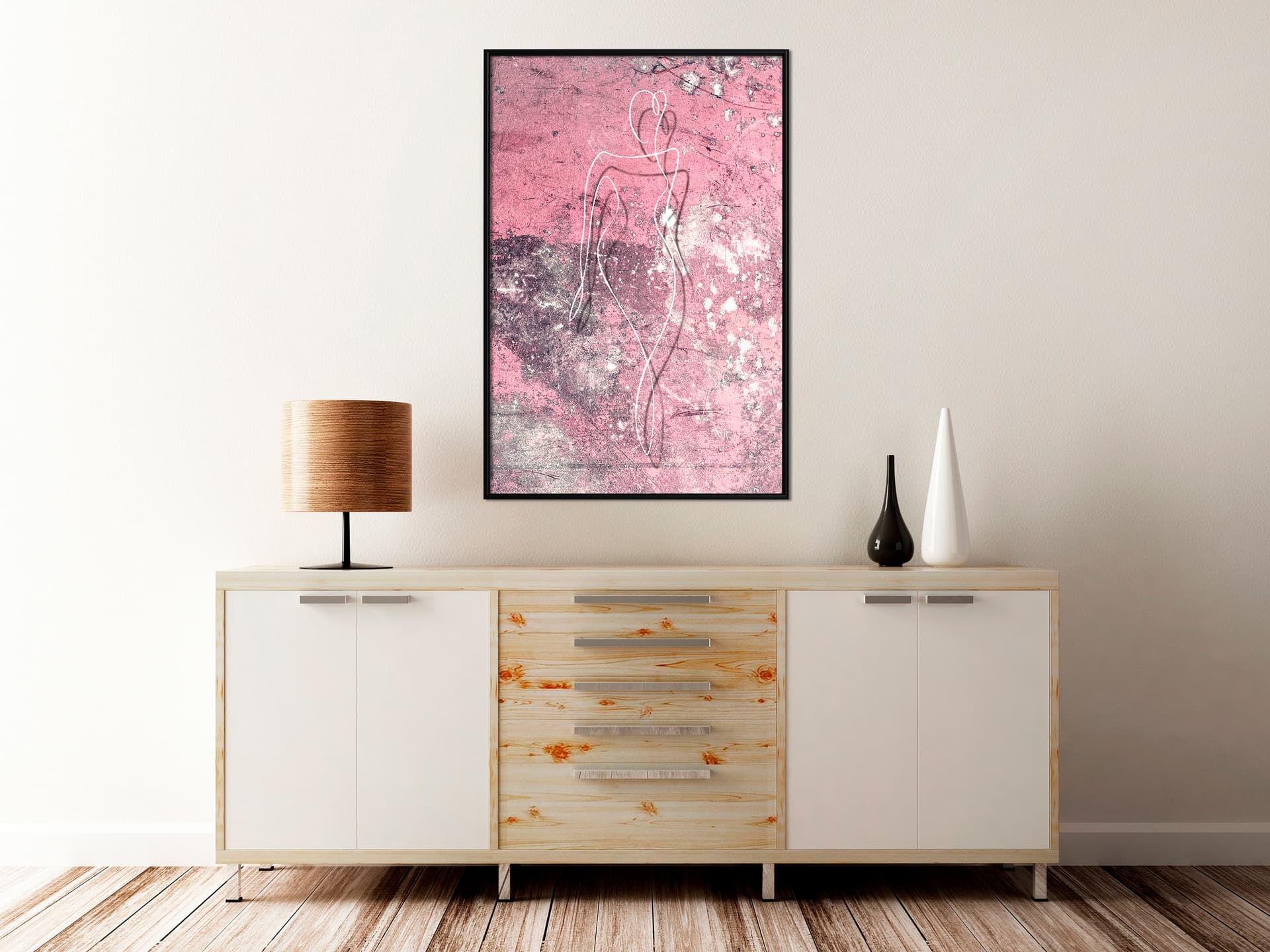 

Plakat - Esencja kobiecości (rozmiar 30x45, wykończenie Rama czarna)