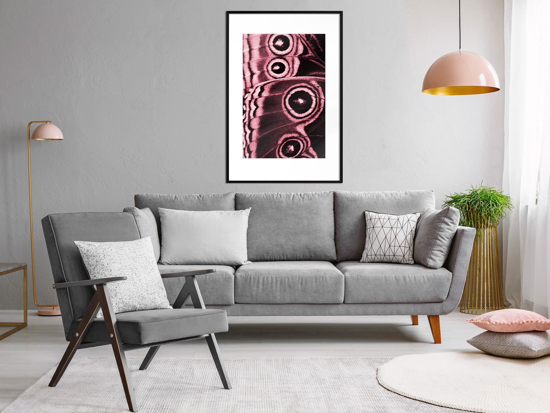 

Plakat - Skrzydła motyla (rozmiar 20x30, wykończenie Rama czarna)
