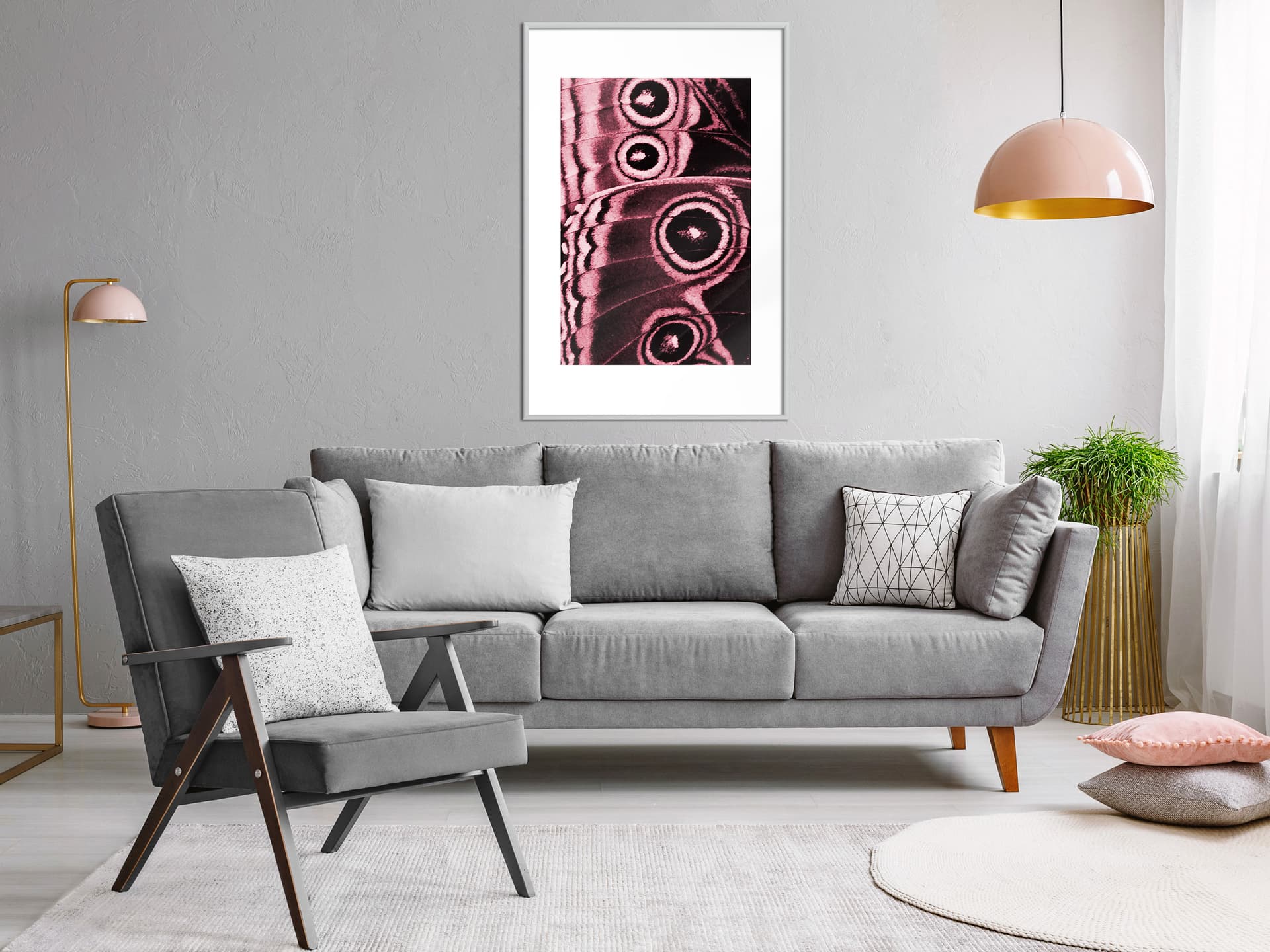 

Plakat - Skrzydła motyla (rozmiar 20x30, wykończenie Rama biała)