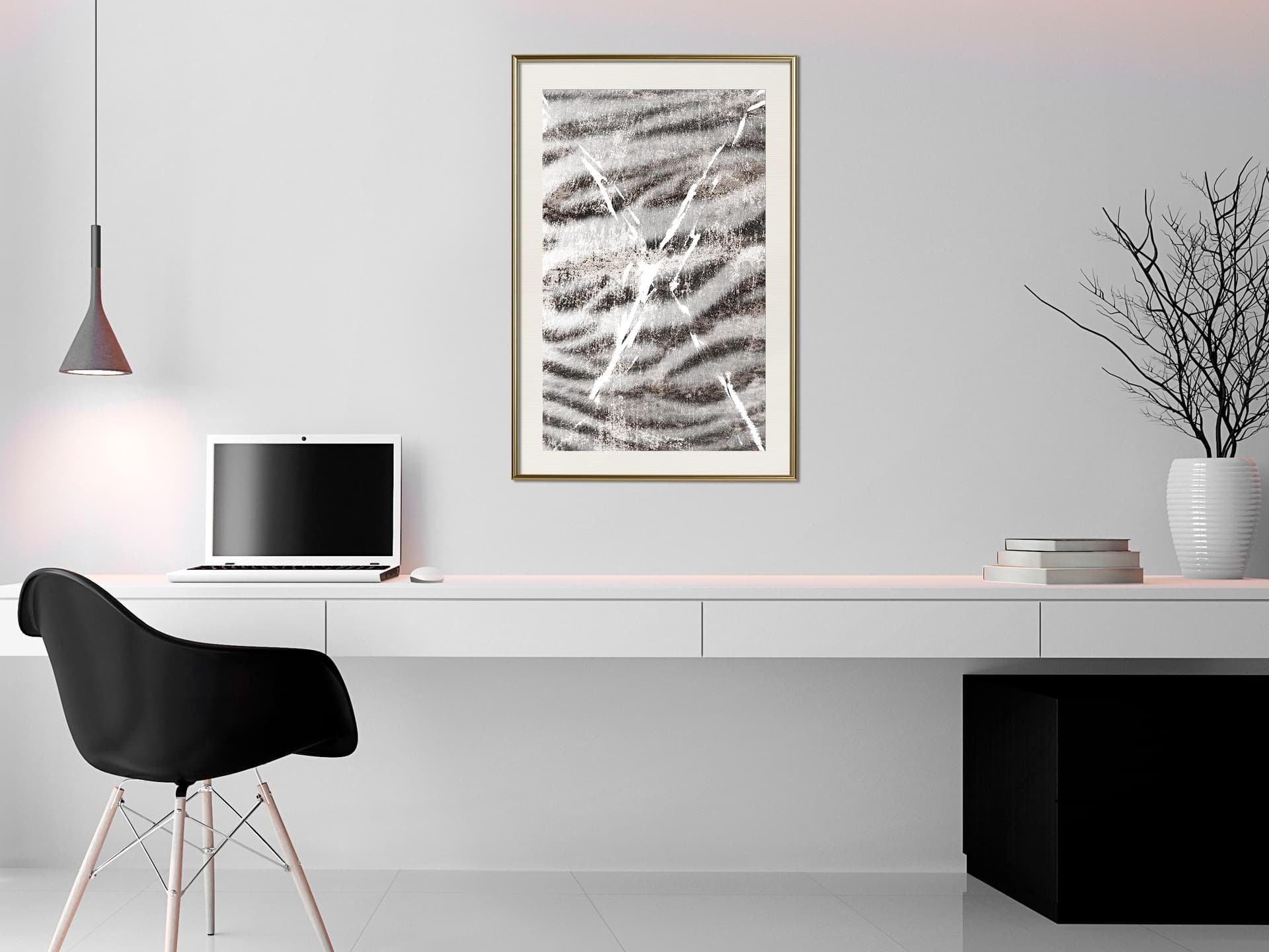 

Plakat - Skóra drapieżnika (rozmiar 20x30, wykończenie Rama złota z passe-partout)