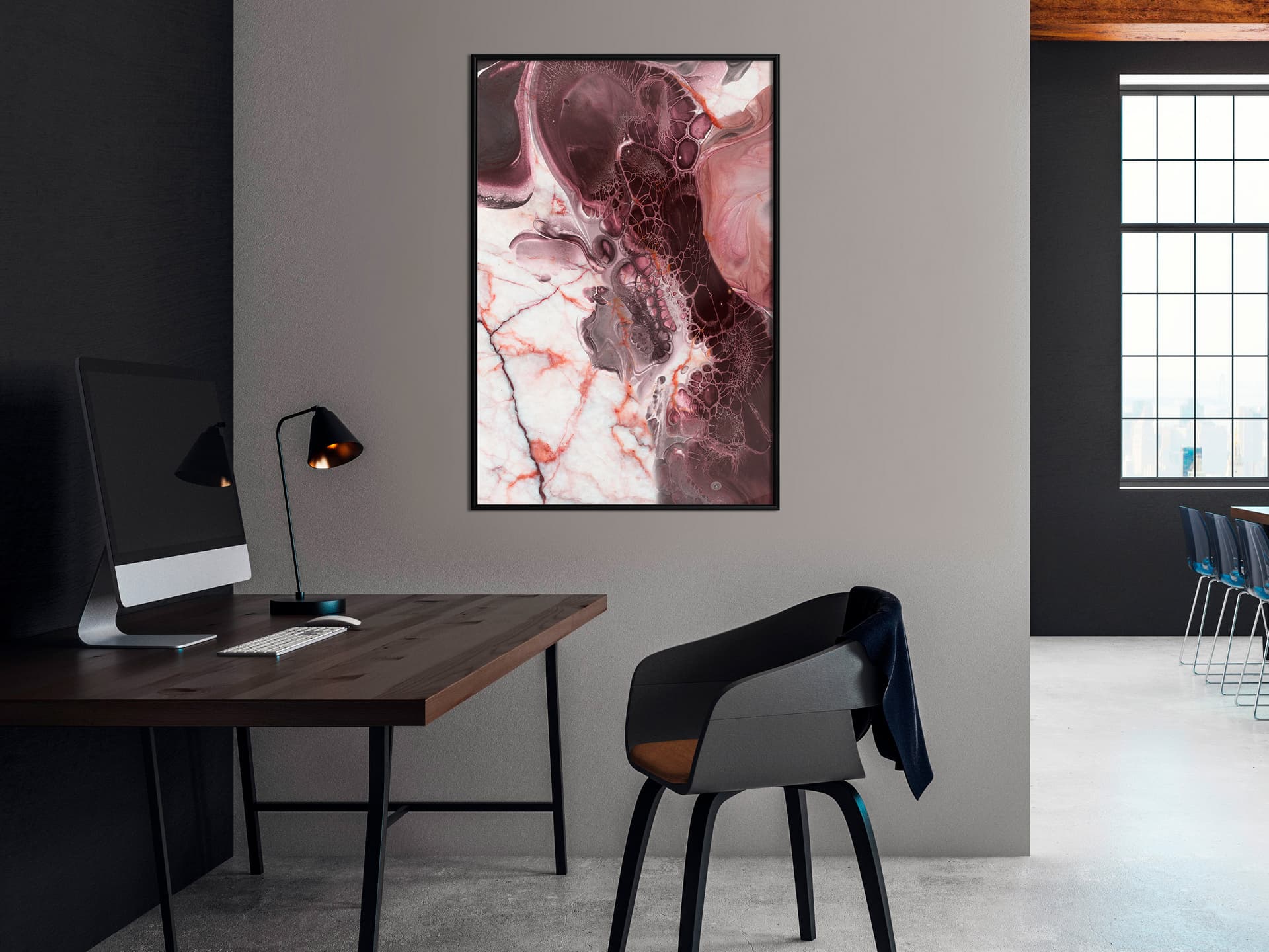 

Plakat - Piękno zaklęte w marmurze (rozmiar 40x60, wykończenie Rama czarna)