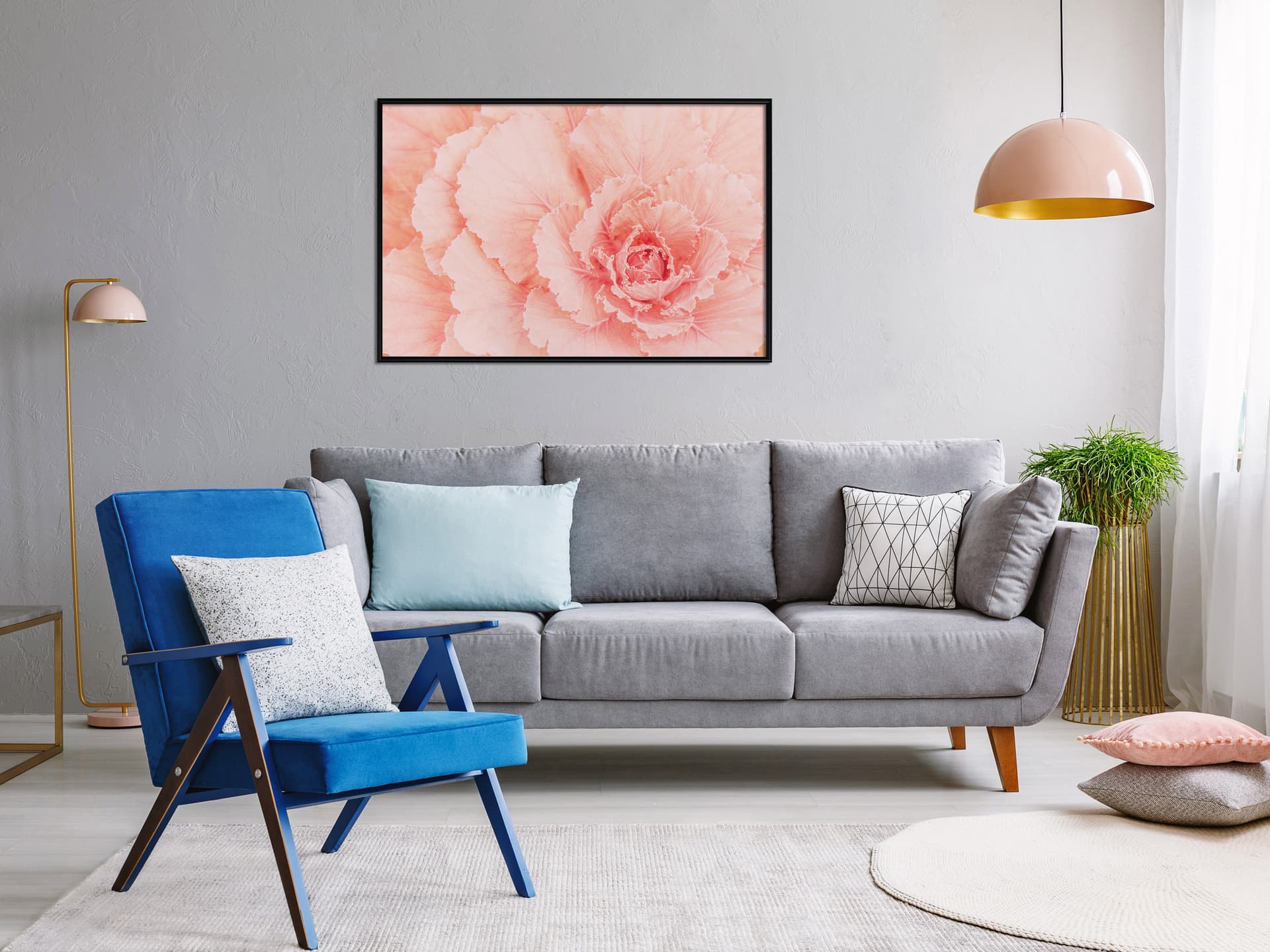 

Plakat - Delikatne płatki (rozmiar 45x30, wykończenie Rama czarna)
