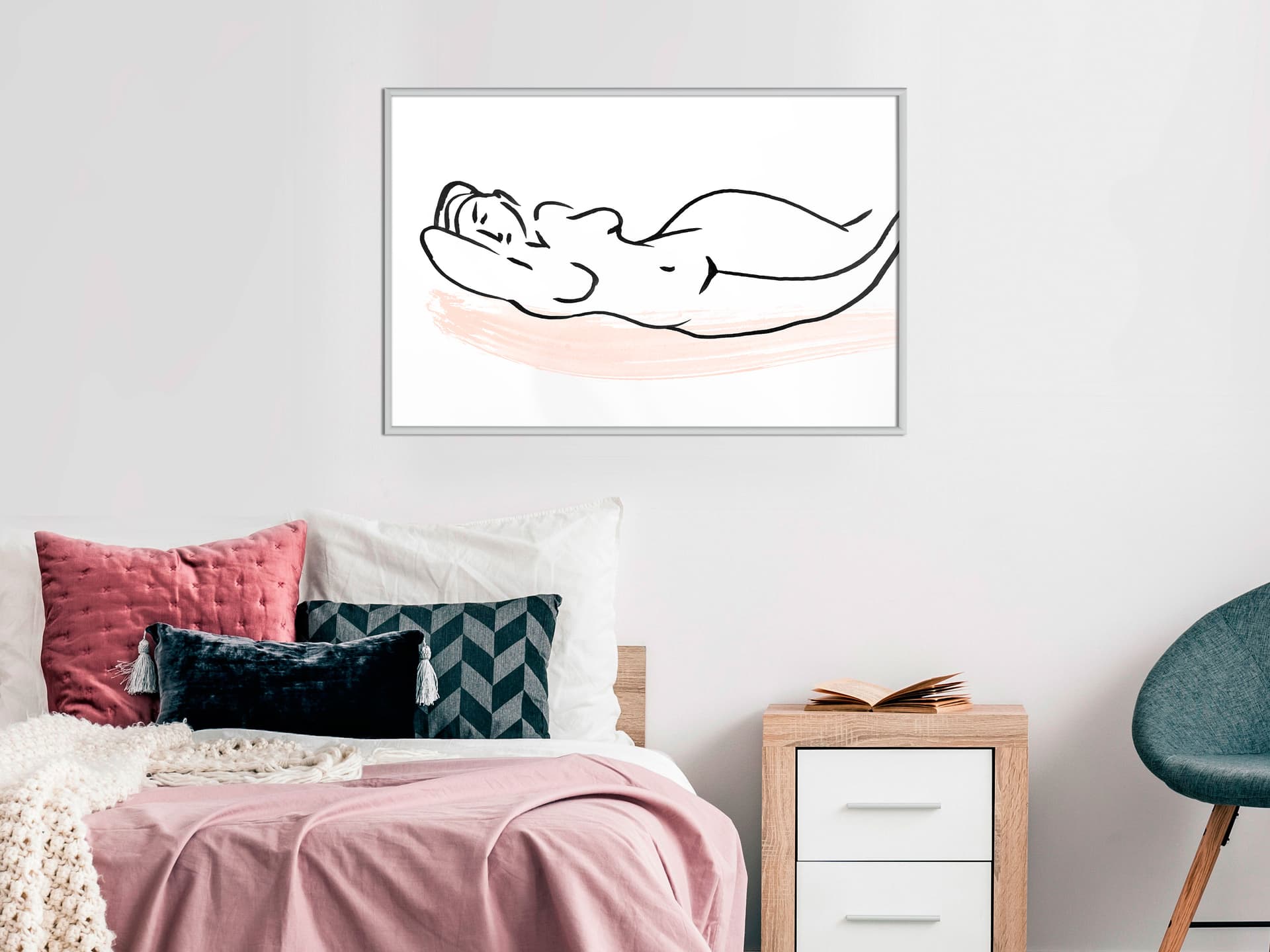 

Plakat - Barokowe kształty (rozmiar 45x30, wykończenie Rama biała)