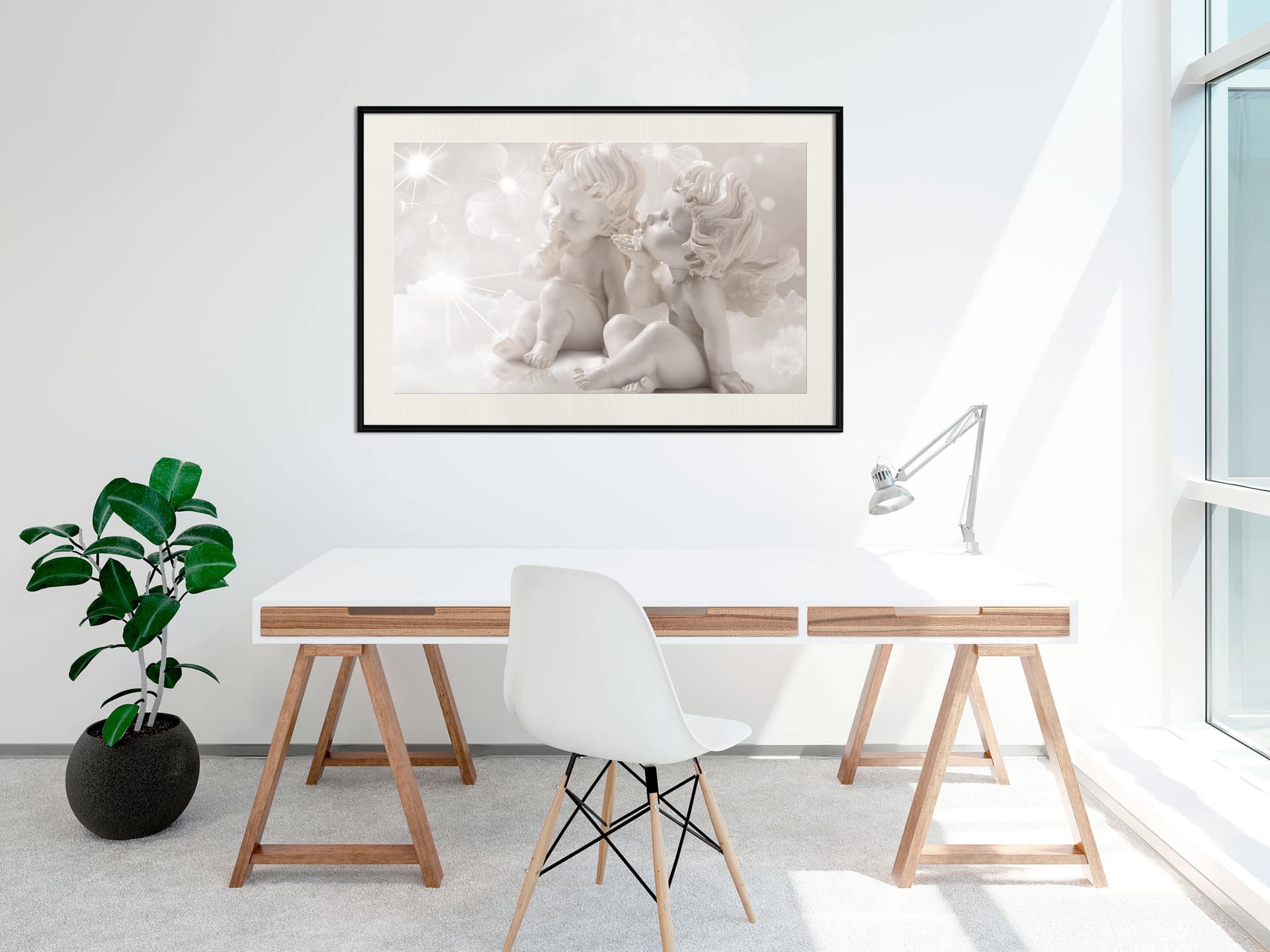 

Plakat - Niewinność (rozmiar 45x30, wykończenie Rama czarna z passe-partout)