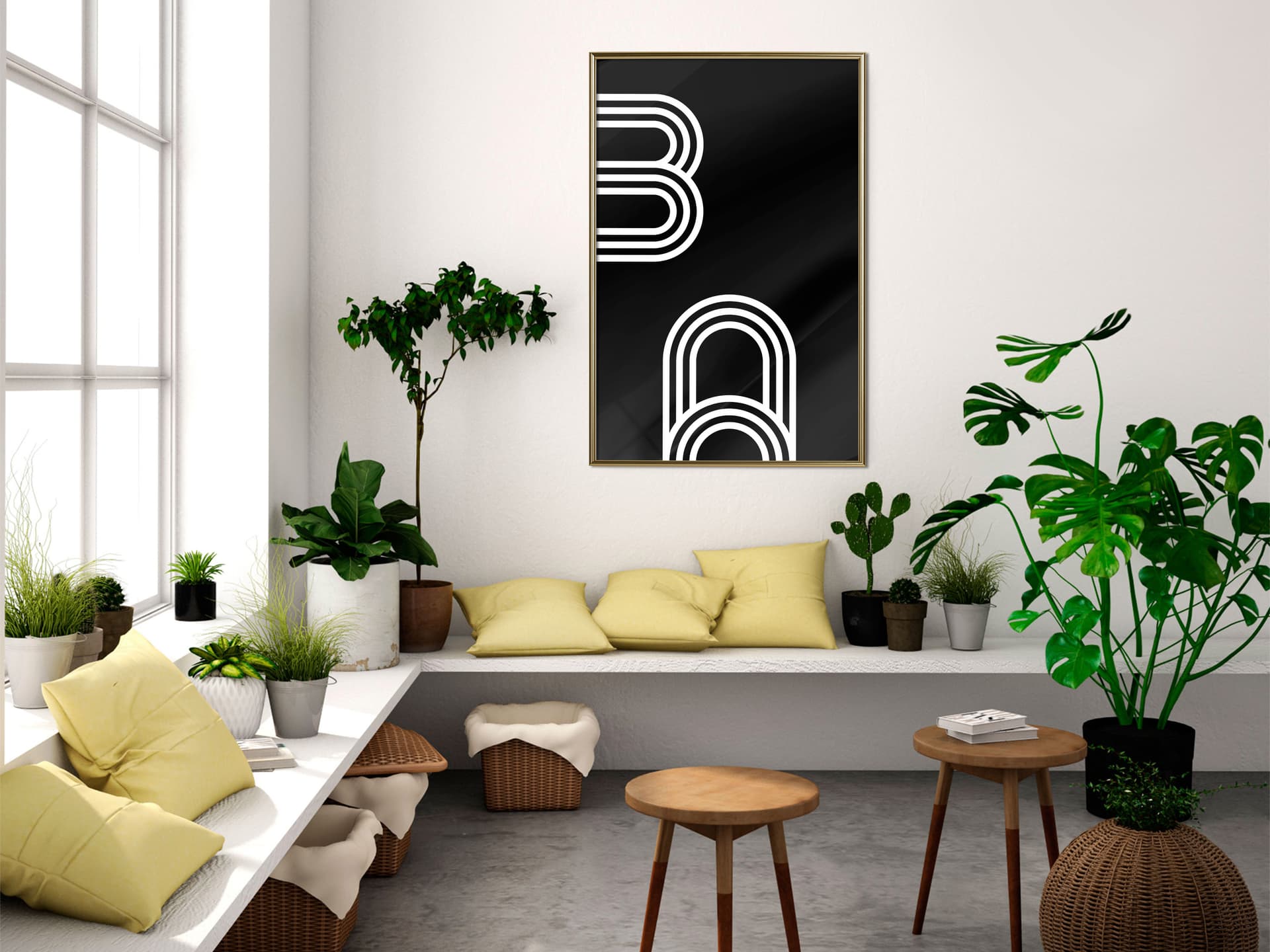 

Plakat - Pokręcone spinacze (rozmiar 40x60, wykończenie Rama złota)