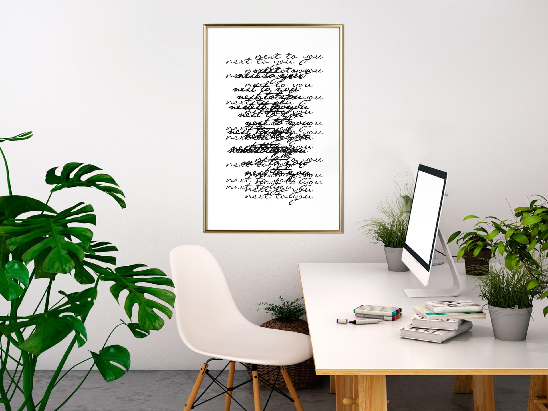 

Plakat - List miłosny (rozmiar 20x30, wykończenie Rama złota)