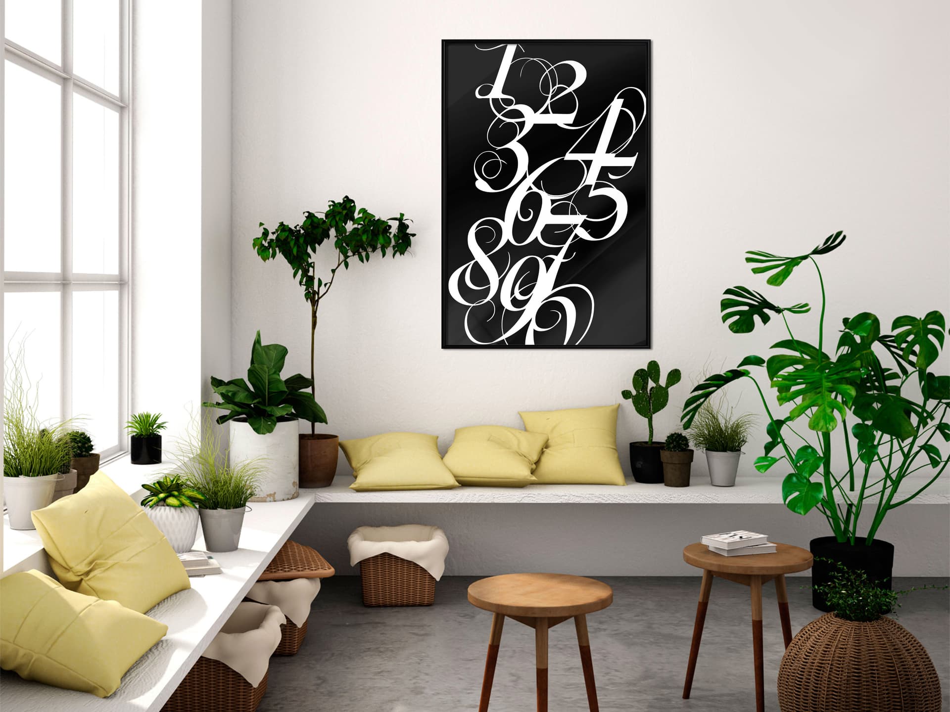 

Plakat - Alfabet cyfr (rozmiar 30x45, wykończenie Rama czarna)