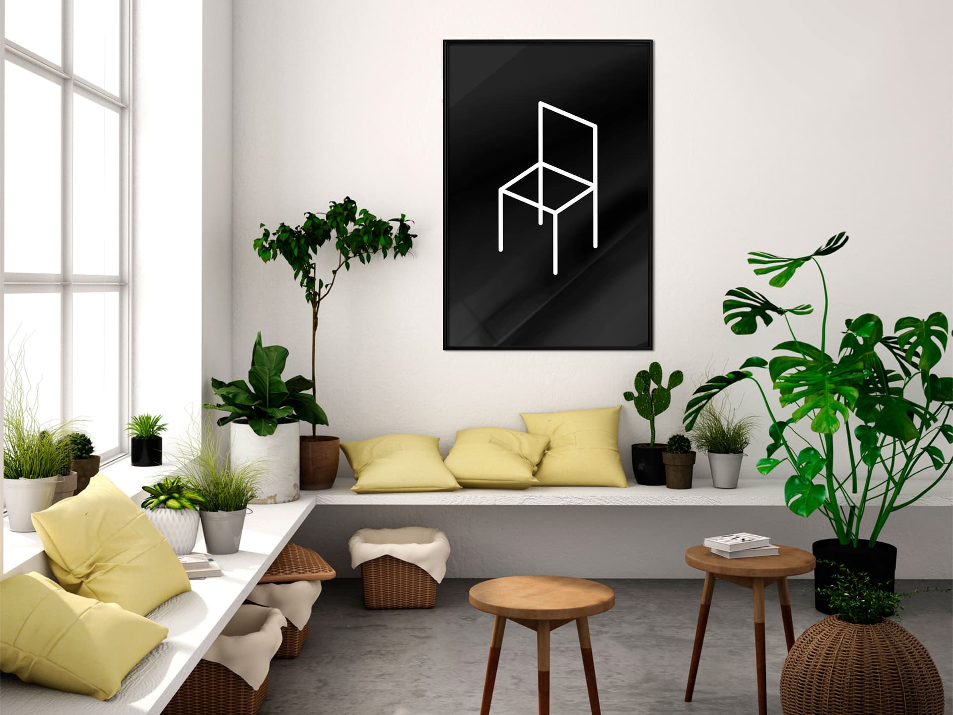 

Plakat - Moje miejsce (rozmiar 20x30, wykończenie Rama czarna)