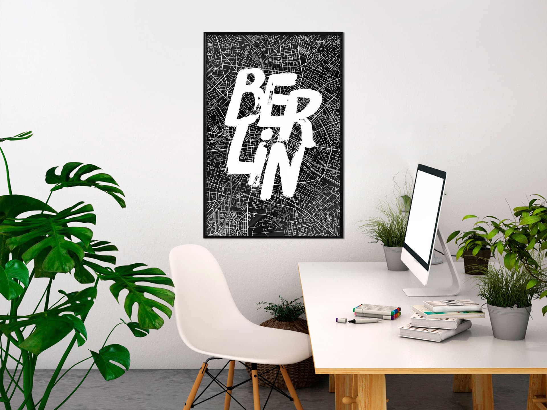 

Plakat - Berlin (rozmiar 20x30, wykończenie Rama czarna)