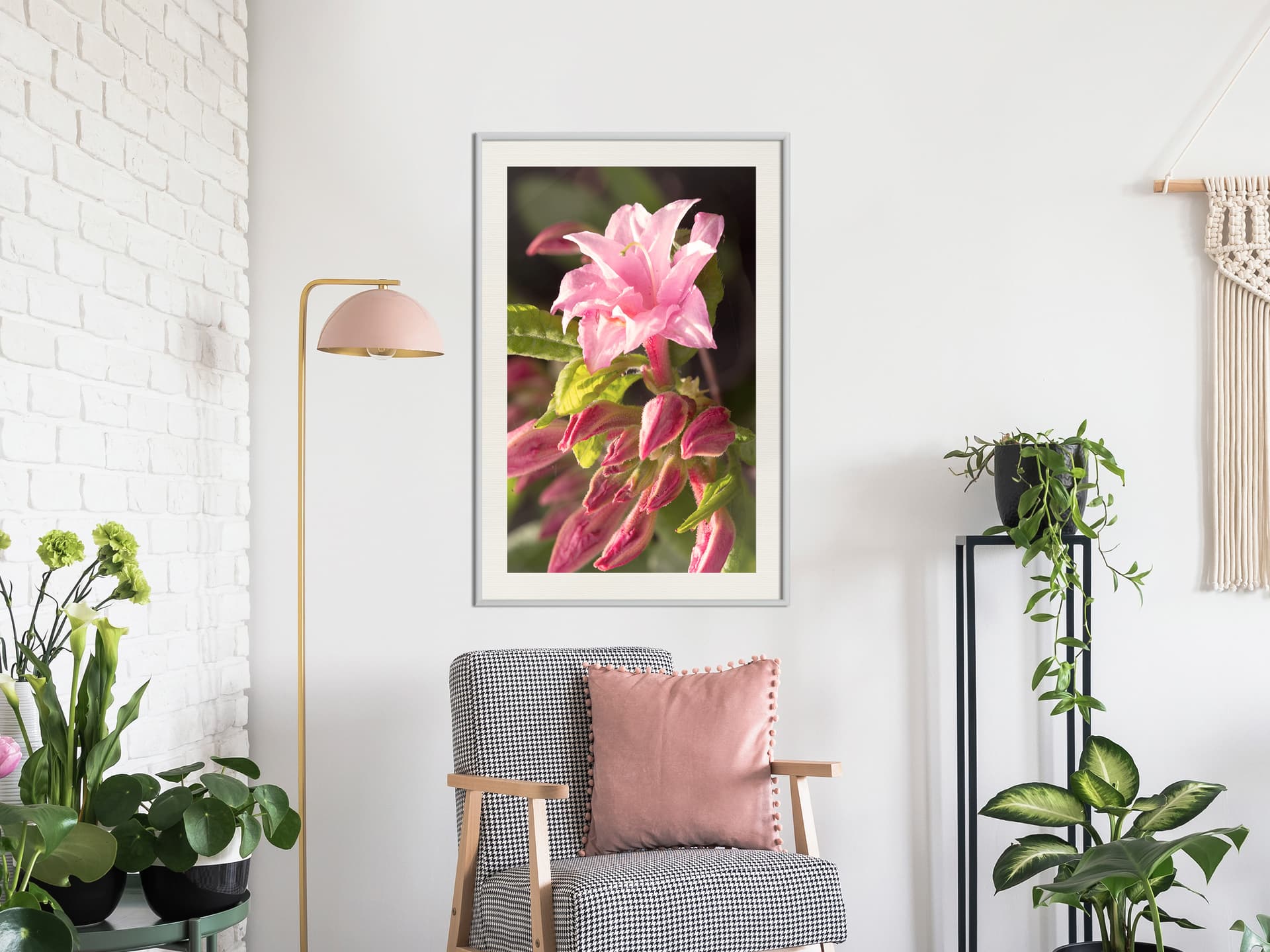 

Plakat - Chluba ogrodu (rozmiar 20x30, wykończenie Rama biała z passe-partout)