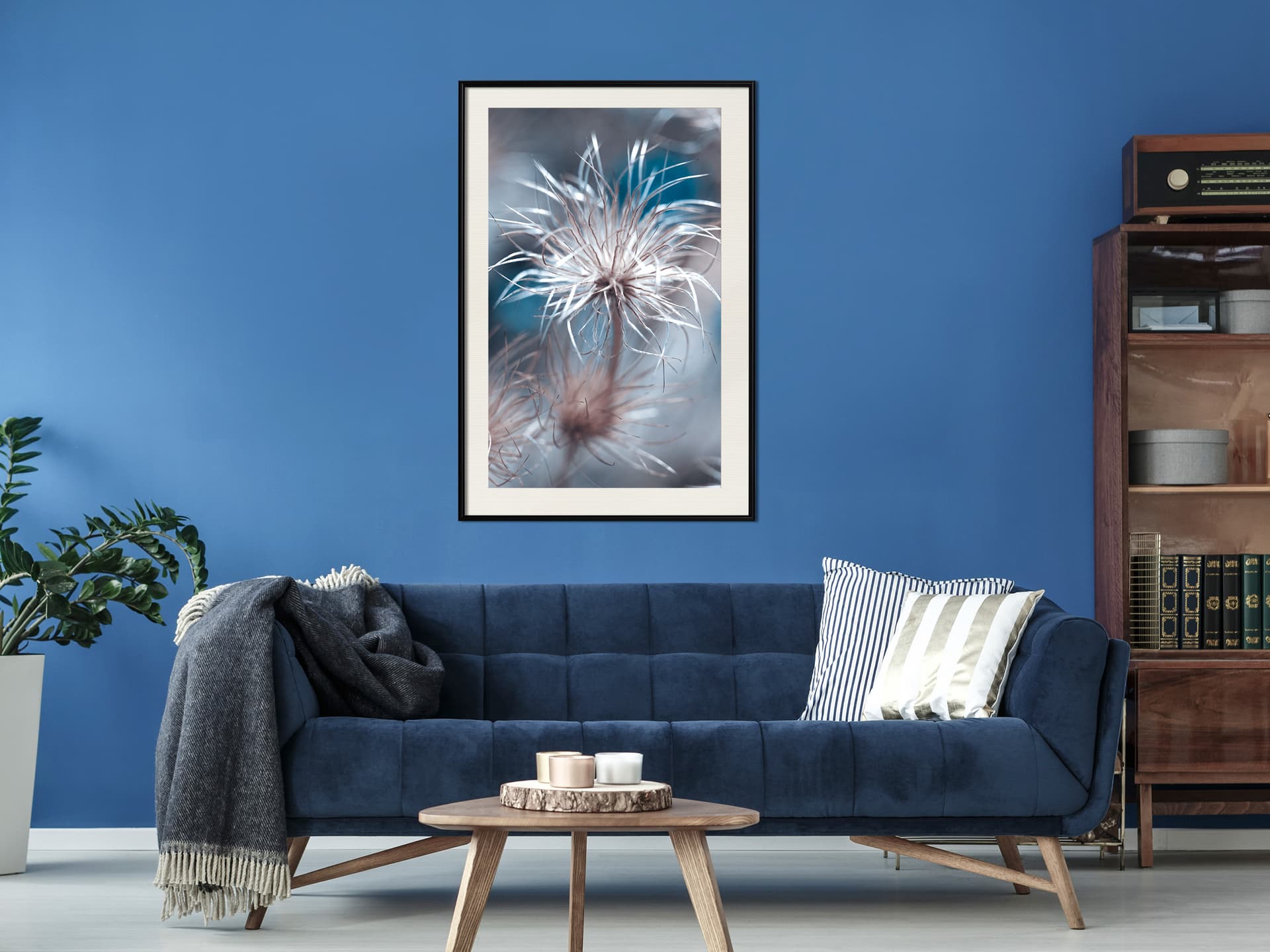 

Plakat - Jak dmuchawiec (rozmiar 20x30, wykończenie Rama czarna z passe-partout)