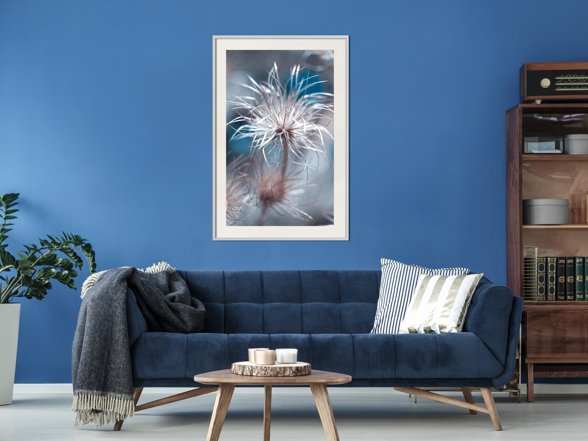

Plakat - Jak dmuchawiec (rozmiar 20x30, wykończenie Rama biała z passe-partout)