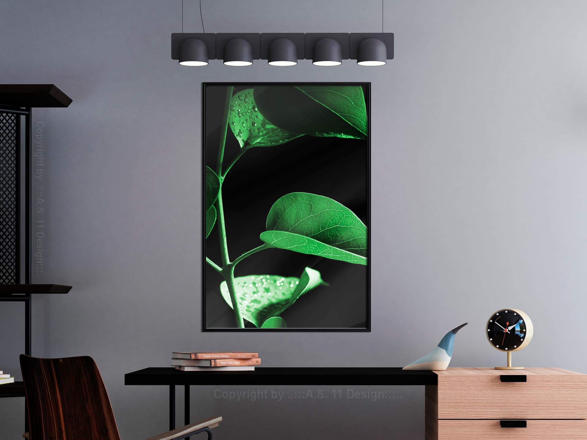 

Plakat - Cisza po burzy (rozmiar 20x30, wykończenie Rama czarna)