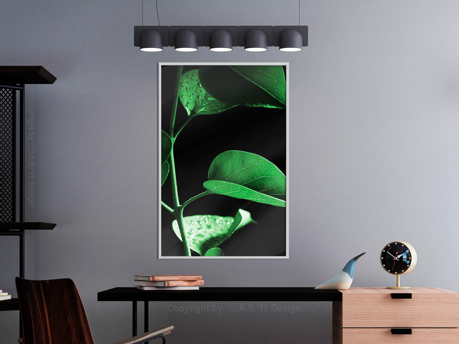 

Plakat - Cisza po burzy (rozmiar 20x30, wykończenie Rama biała)