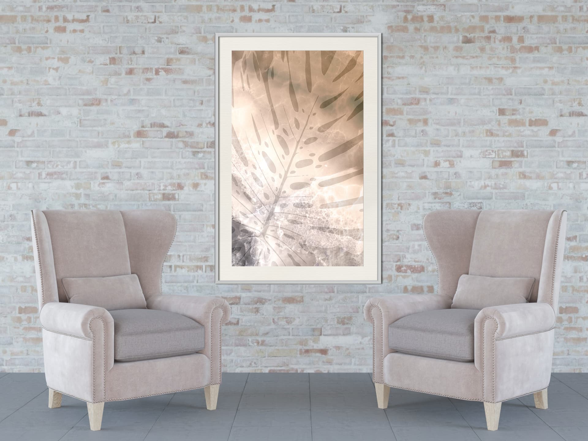 

Plakat - Monstera marzeń (rozmiar 20x30, wykończenie Rama biała z passe-partout)