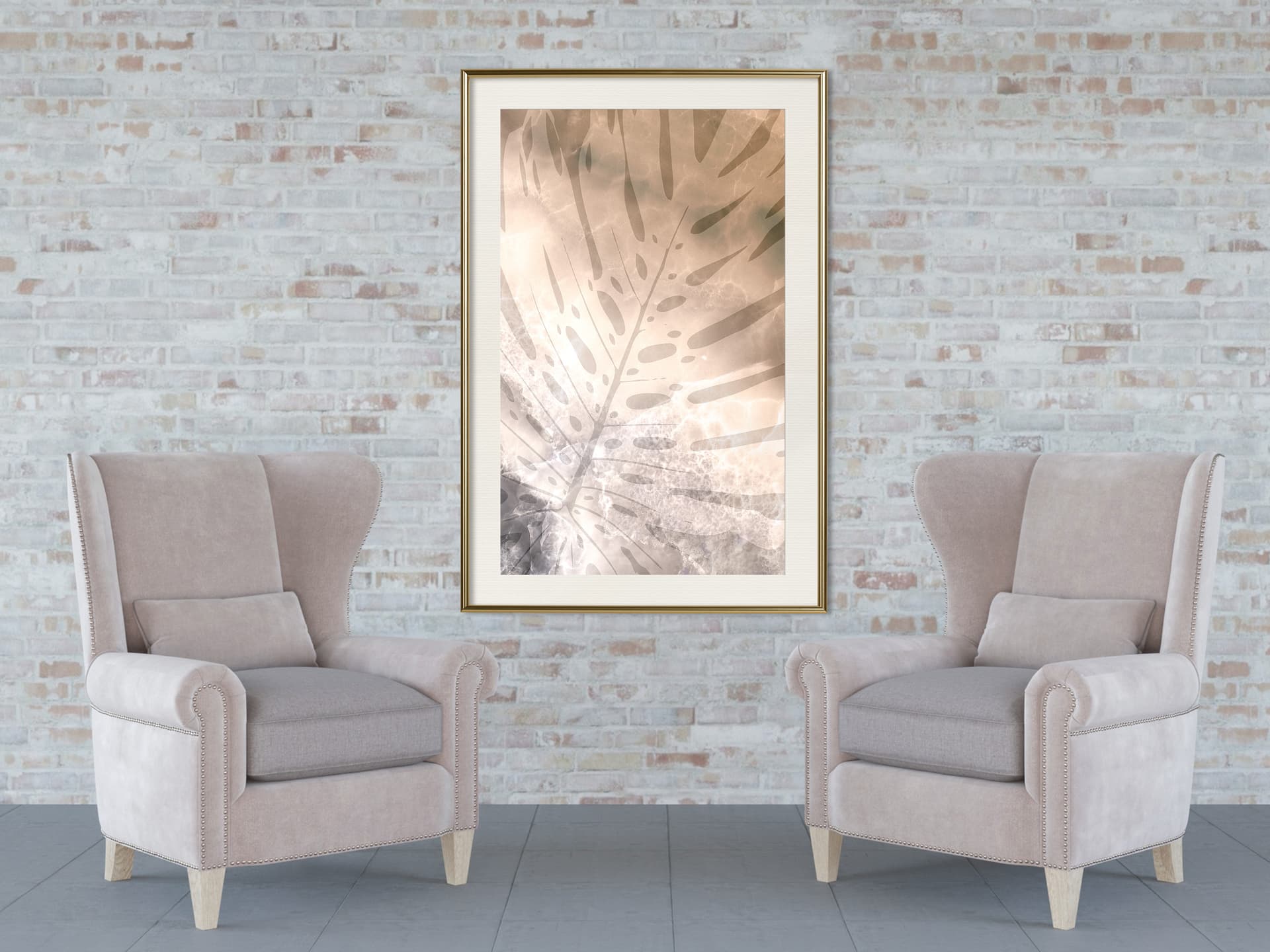 

Plakat - Monstera marzeń (rozmiar 30x45, wykończenie Rama złota z passe-partout)