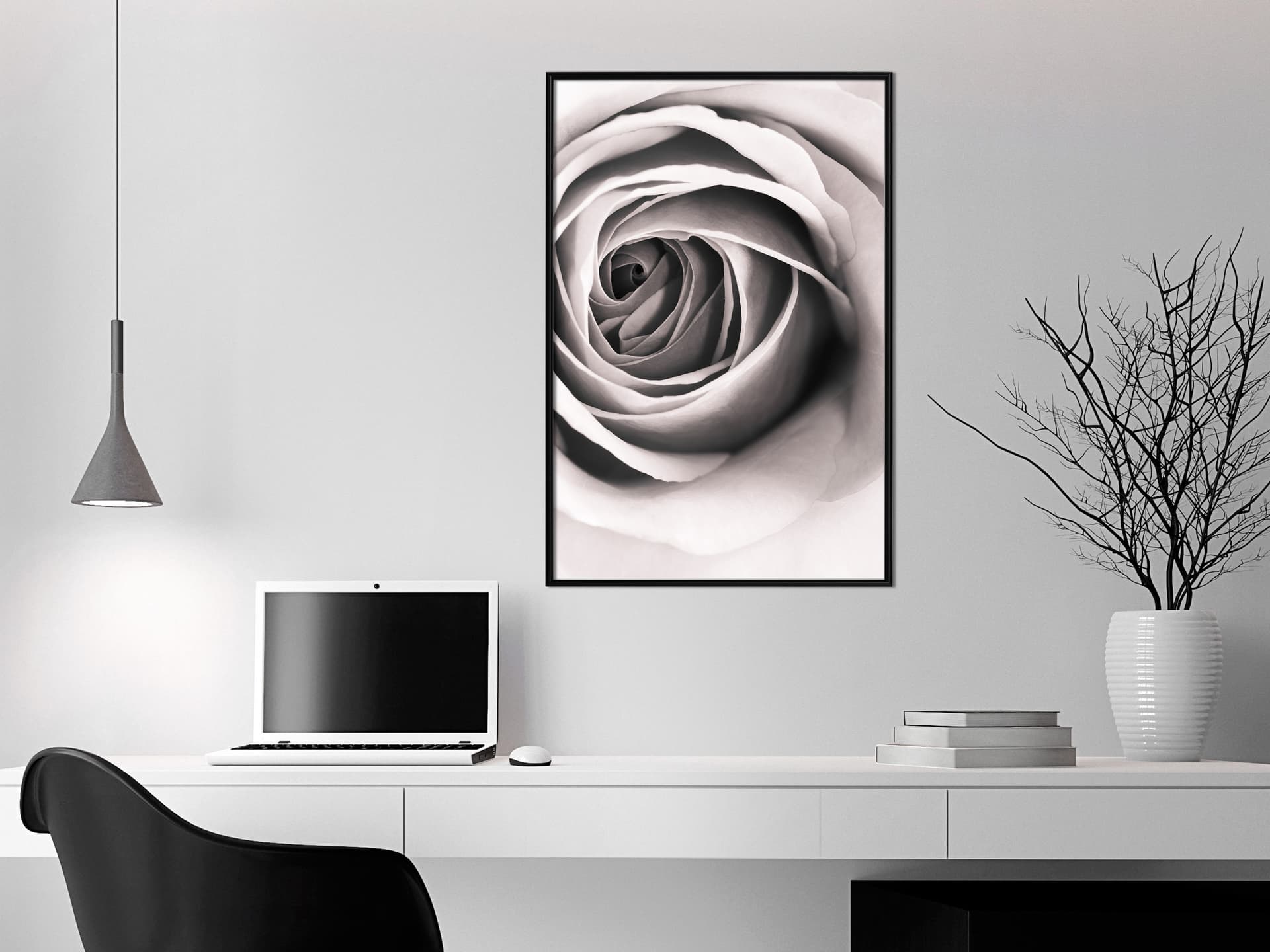 

Plakat - Struktura płatków (rozmiar 40x60, wykończenie Rama czarna)