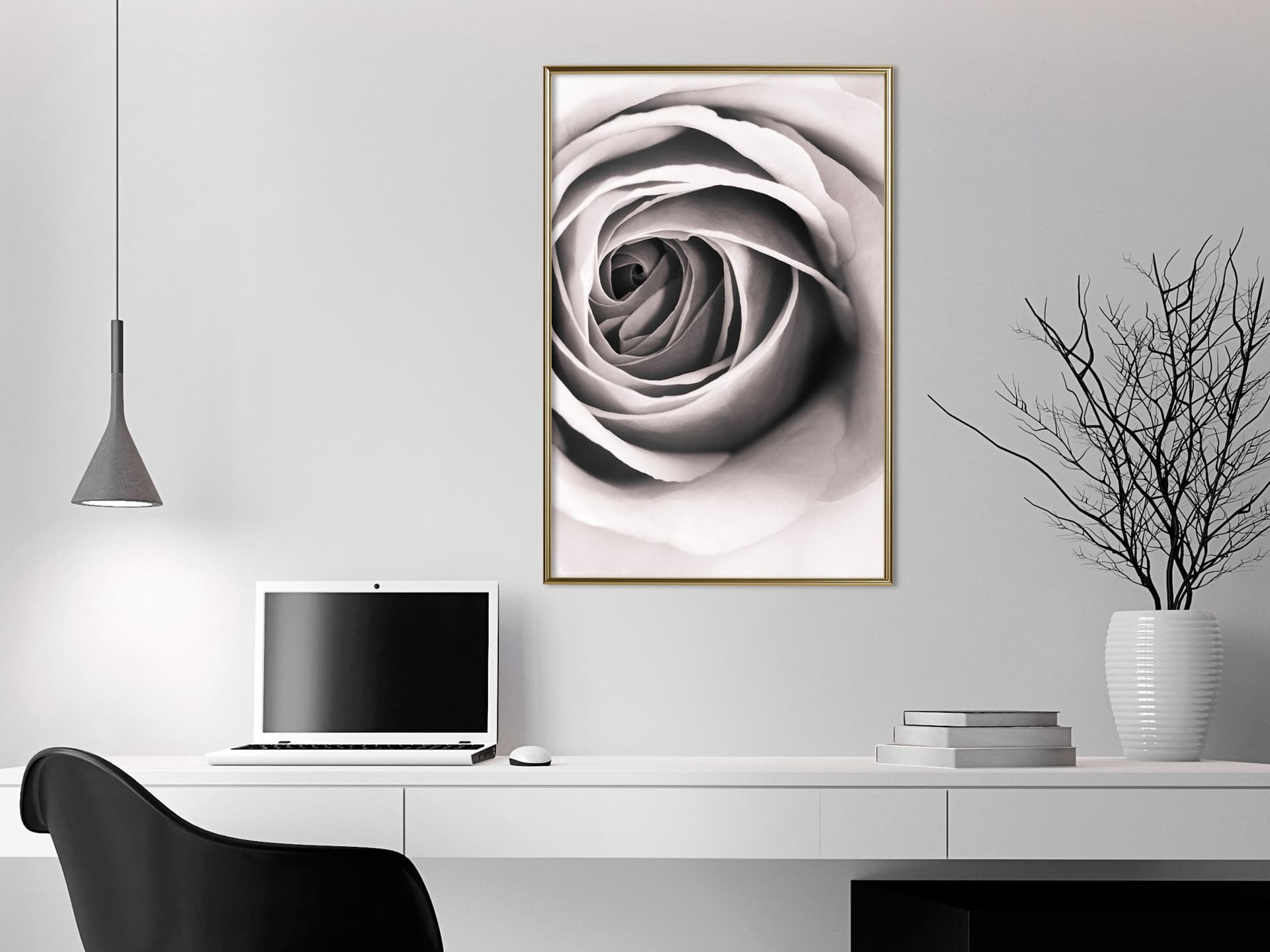 

Plakat - Struktura płatków (rozmiar 40x60, wykończenie Rama złota)