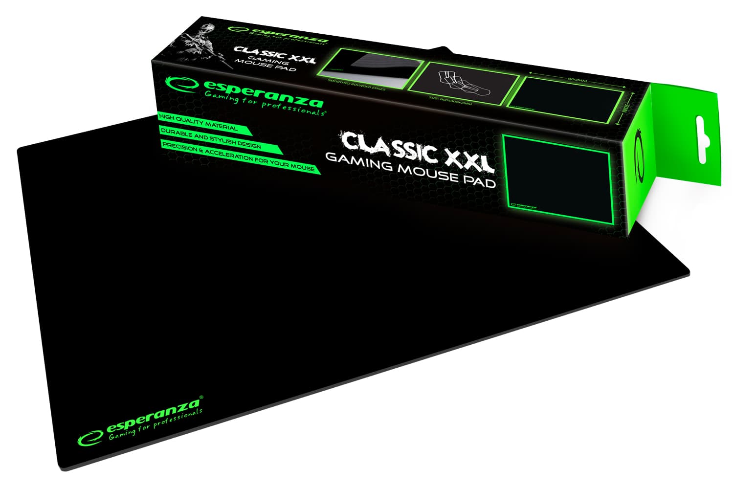 

EGP106K Esperanza podkładka gaming pod mysz maxi xxl classic
