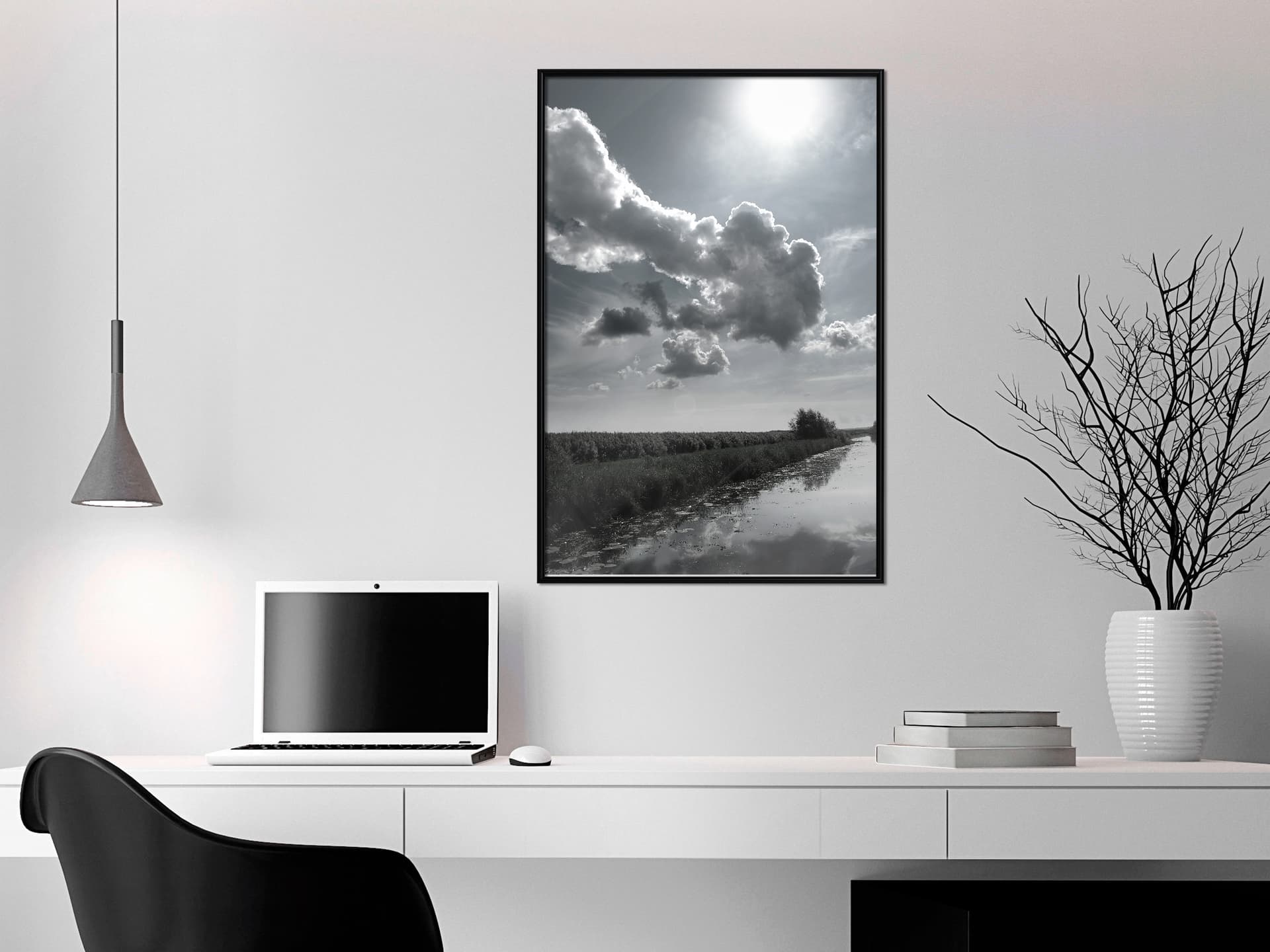 

Plakat - Upalny dzień (rozmiar 40x60, wykończenie Rama czarna)
