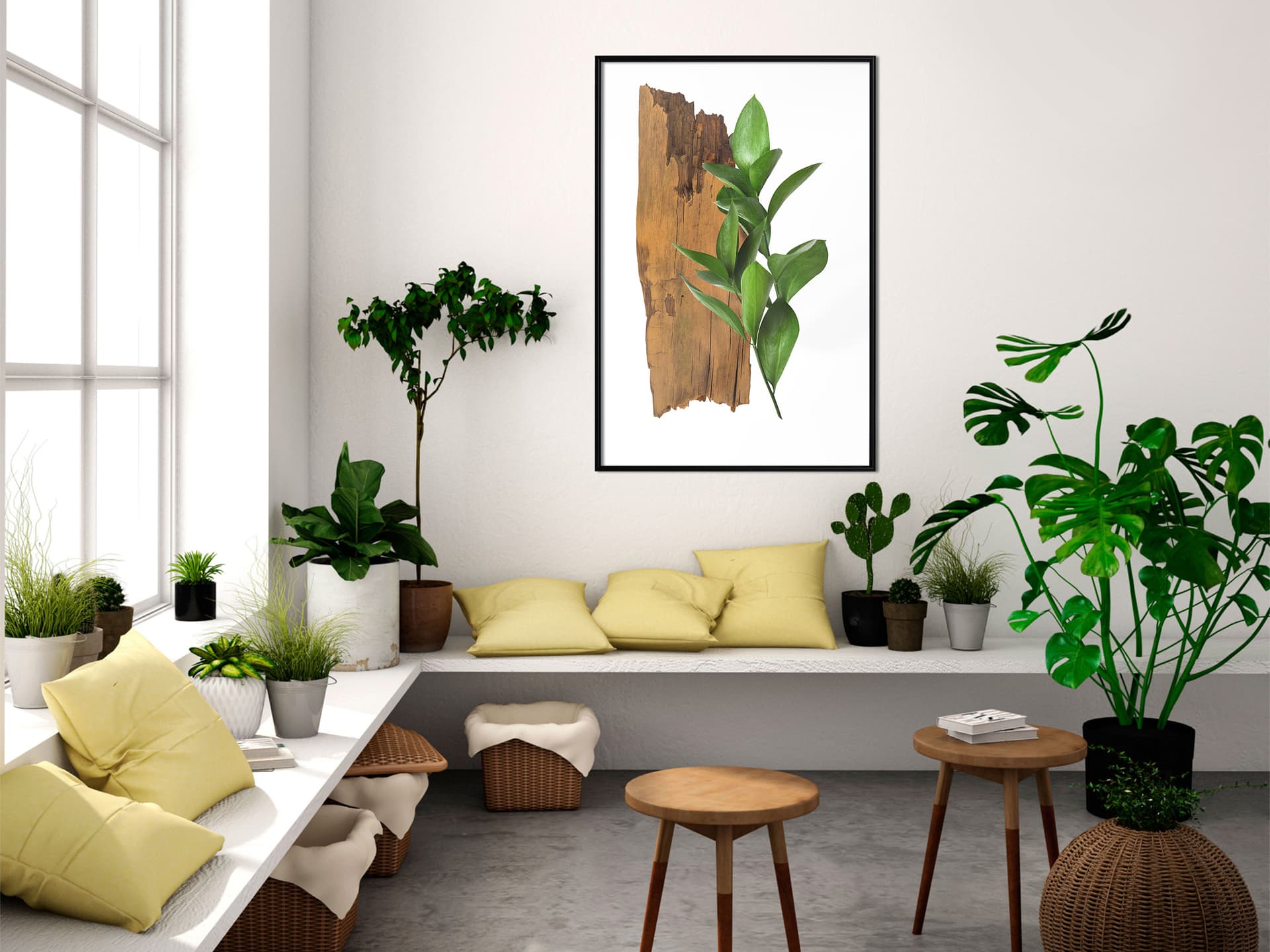 

Plakat - Leśny bukiet (rozmiar 40x60, wykończenie Rama czarna)