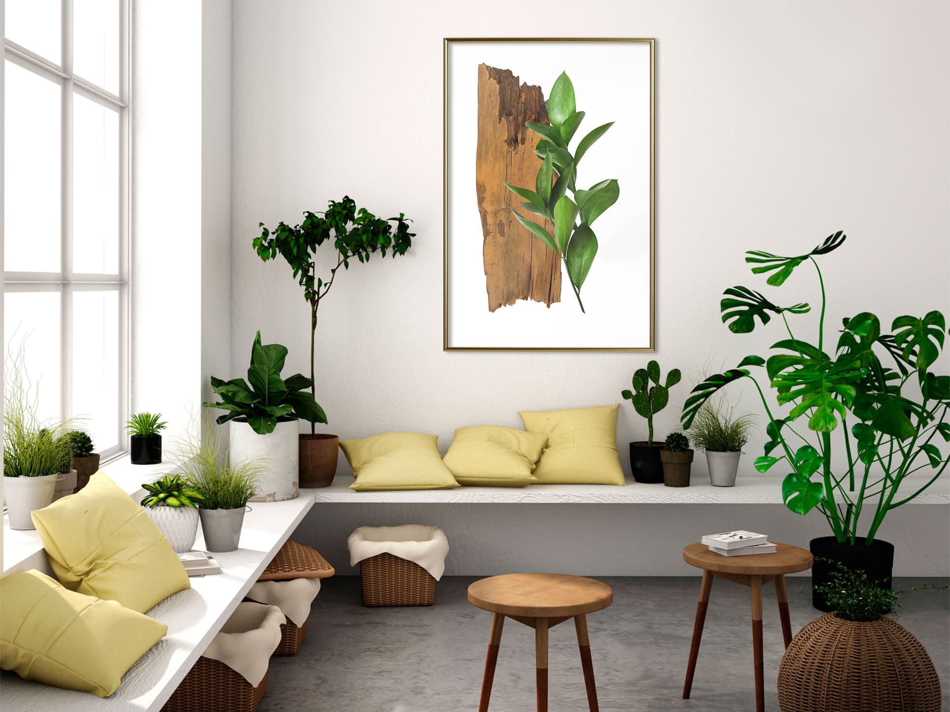 

Plakat - Leśny bukiet (rozmiar 20x30, wykończenie Rama złota)