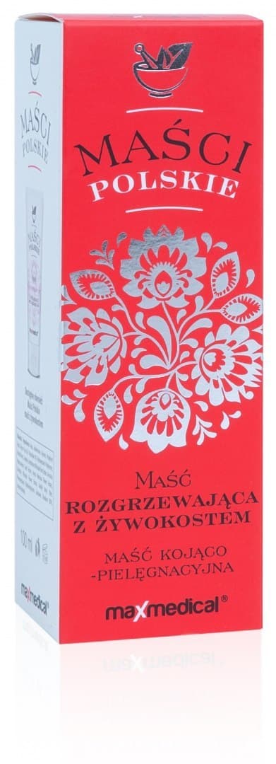 

MaxMedical Maści Polskie - Kojąco Pielęgnacyjna Maść rozgrzewająca z Żywokostem 100ml