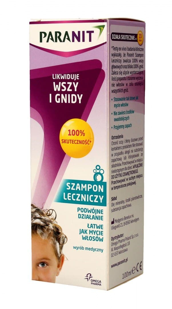 

PARANIT Szampon leczniczy 100ml NEW