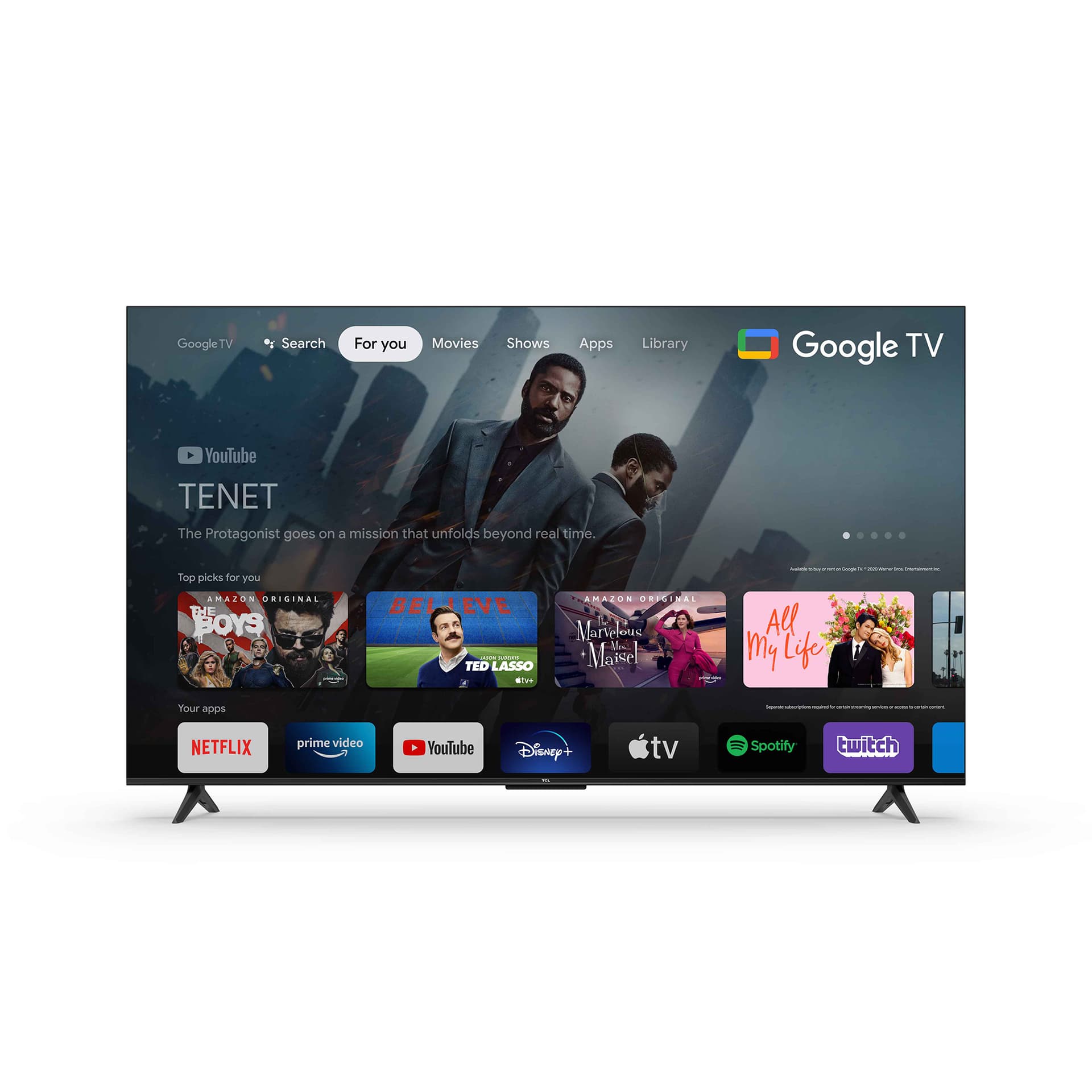 

Telewizor TCL 65" UHD GoogleTV DVB-T2/C/S2 H.265 HEVC