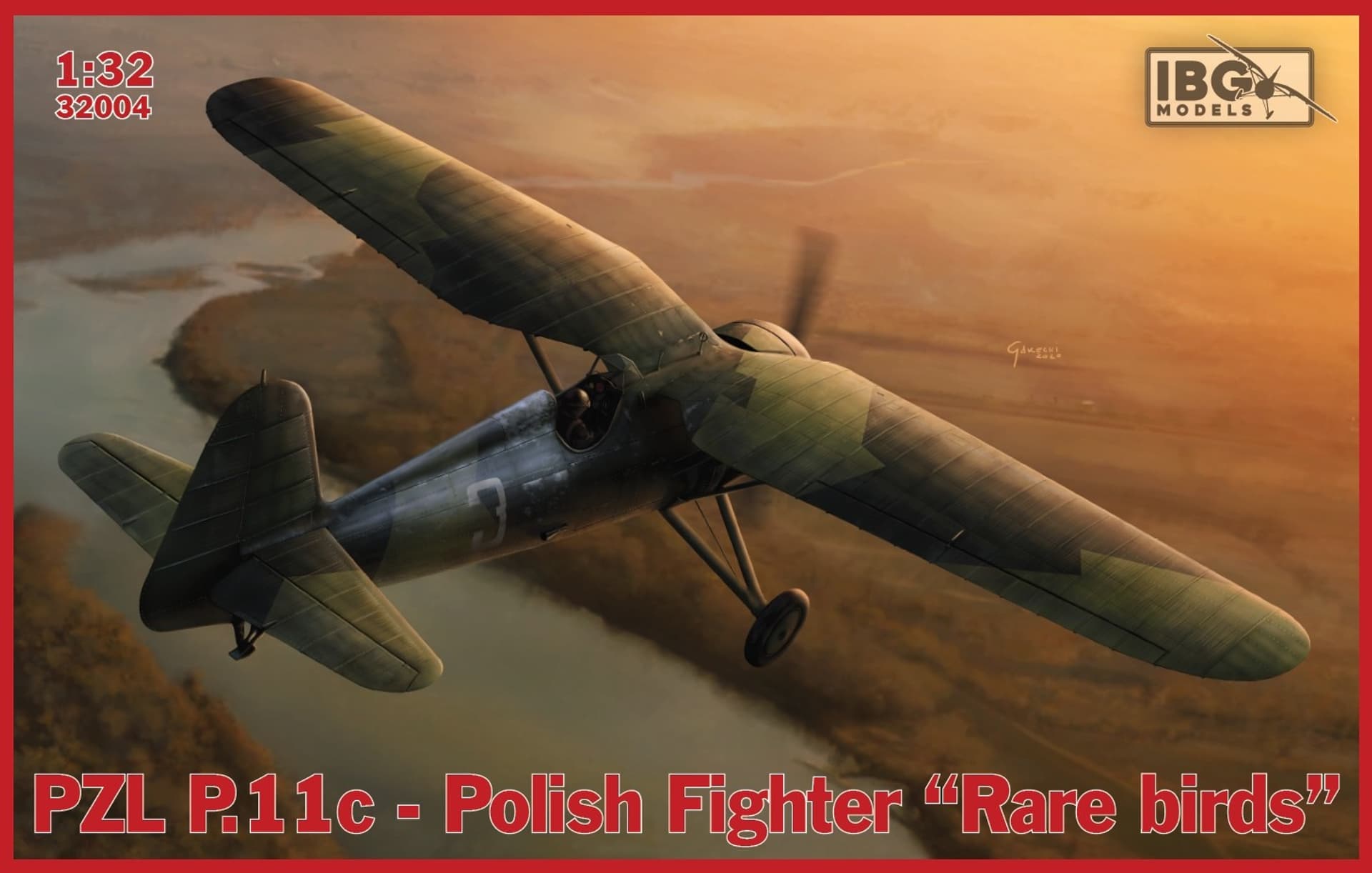 

Model do sklejania IBG PZL P.11c Polish Fighter Rare Birds