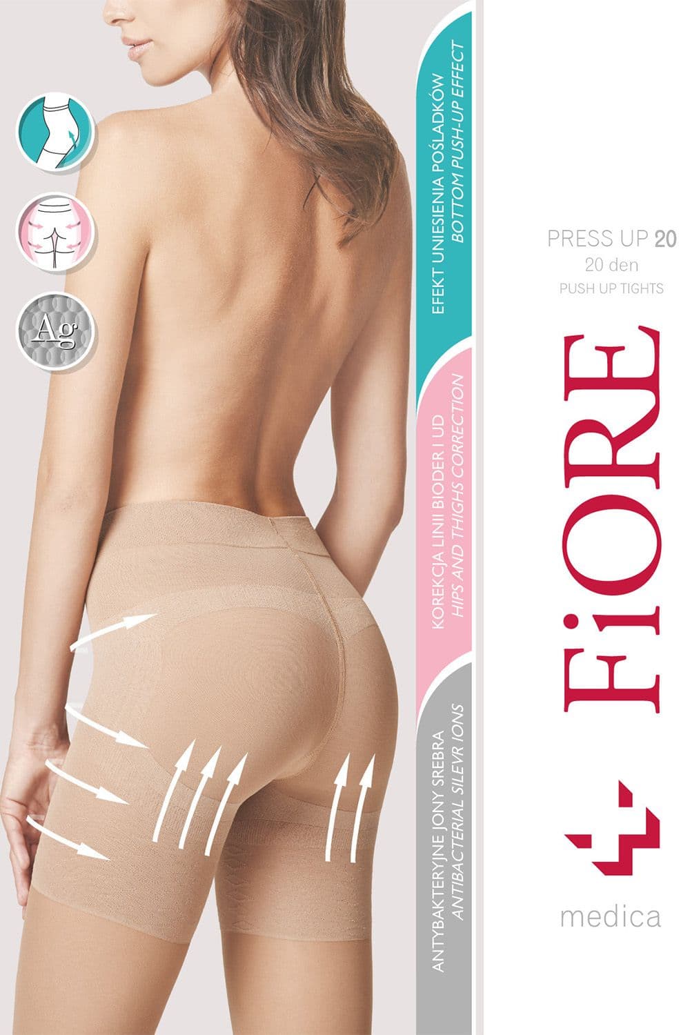 

Rajstopy Press Up 20 M5203 Natural (odc. naturalny) (Rozmiar 2-S)